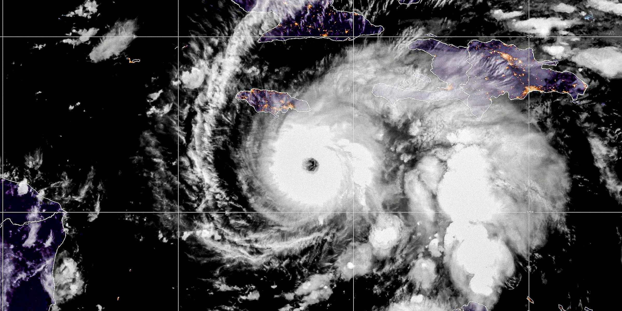 A satellite image of Hurricane Melissa | Source: Getty Images