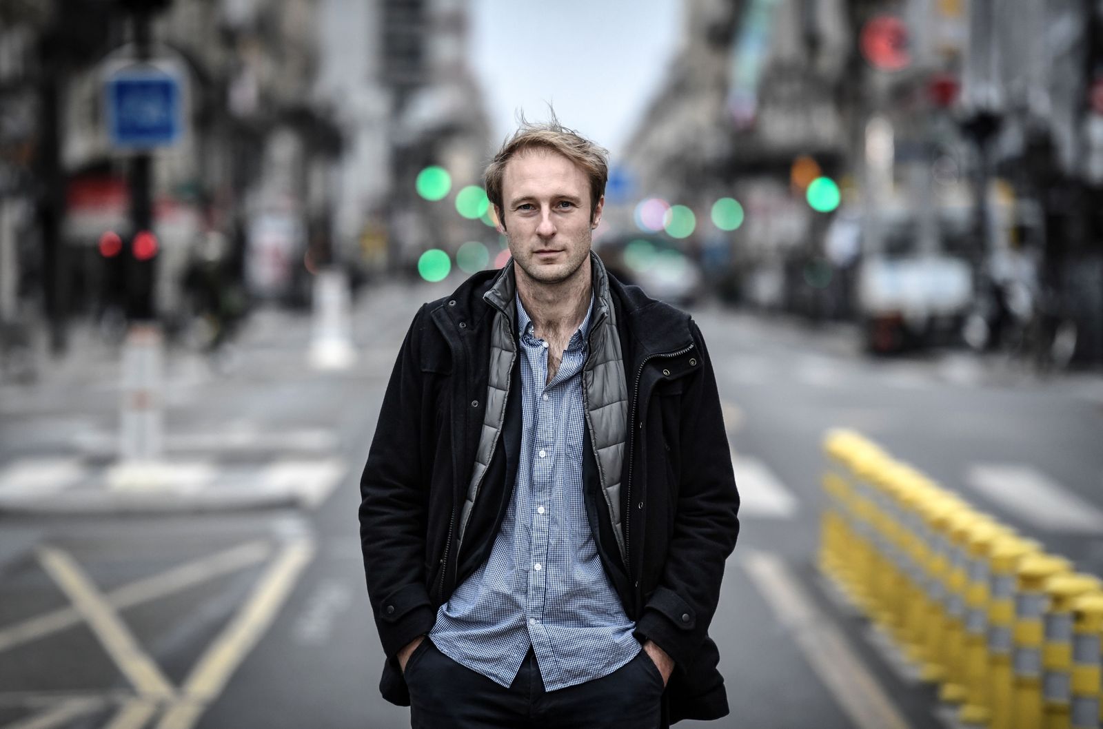 Martin Blachier pose lors d'une séance photo à Paris le 16 novembre 2020. | Photo : Getty Images