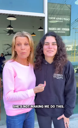 Vanna White and Gigi Santo Pietro standing outside a tattoo parlor, posted on March 11, 2025. | Source: Instagram/officialvannawhite