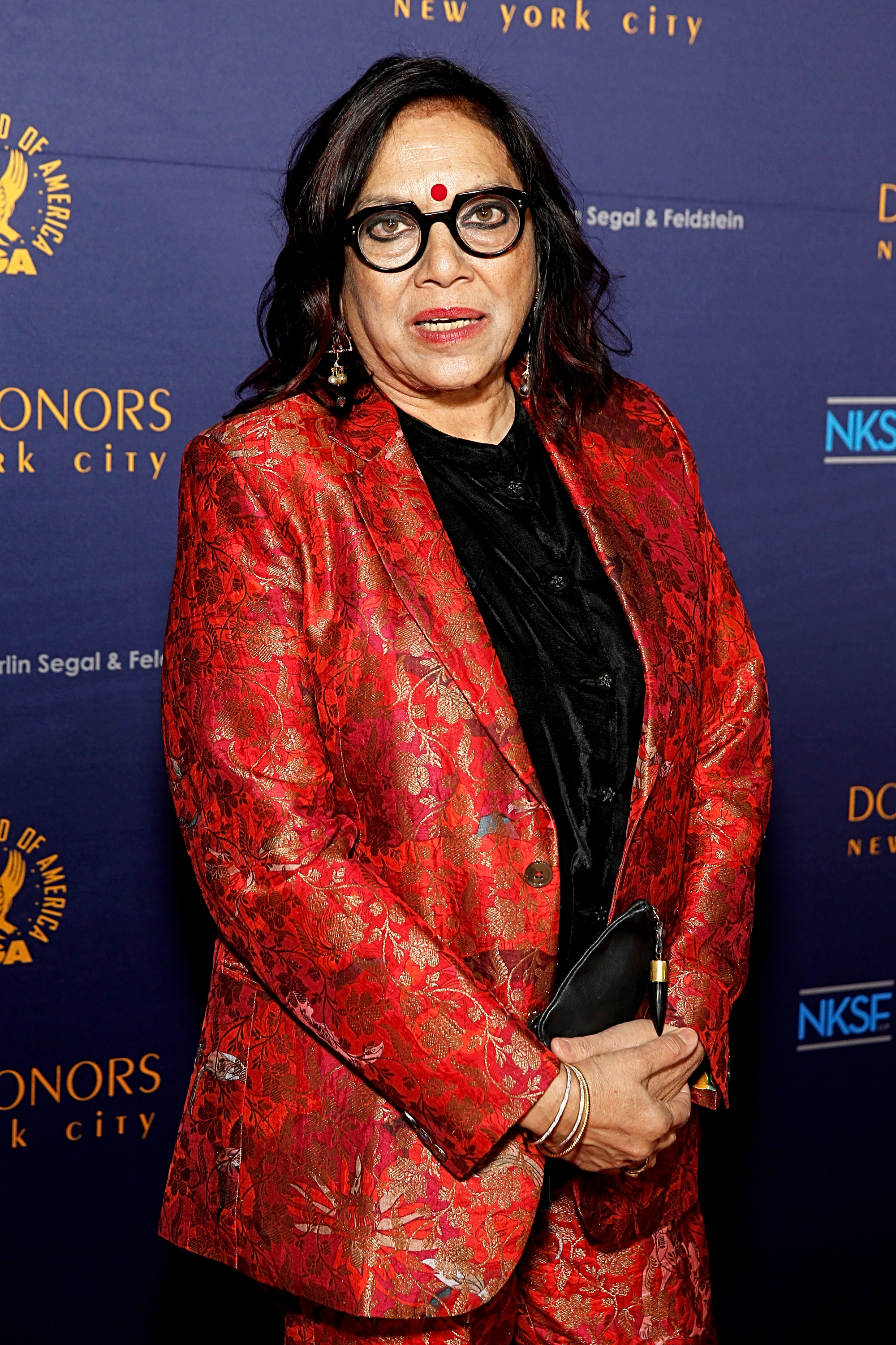 Mira Nair at the DGA Honors in New York City on October 17, 2024. | Source: Getty Images