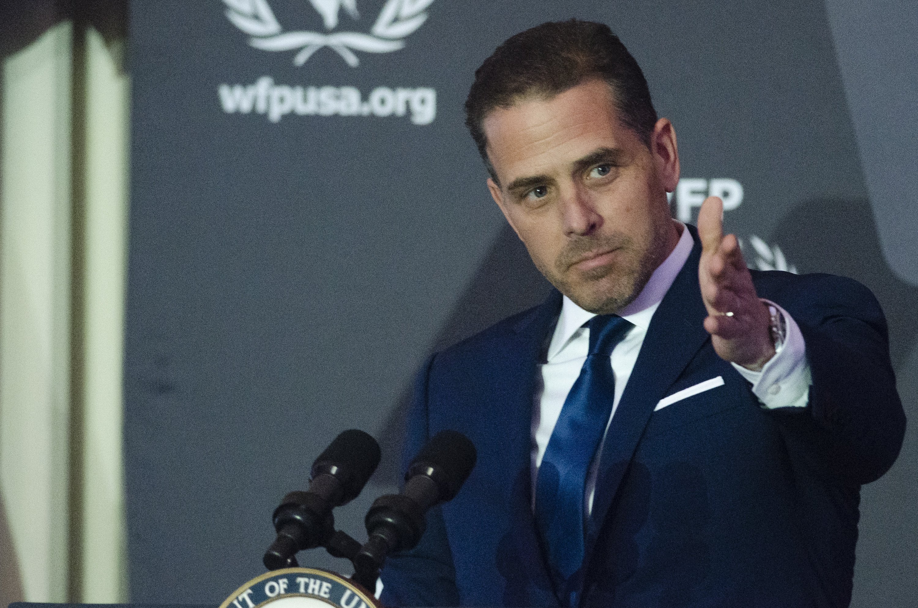 Hunter Biden speaks during the World Food Program USA's 2016 McGovern-Dole Leadership Award Ceremony on April 12, 2016, in Washington, DC. | Source: Getty Images.