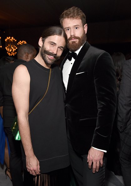 Jonathan Van Ness and Wilco Froneman at NeueHouse Hollywood on September 17, 2018 in Los Angeles, California. | Photo: Getty Images