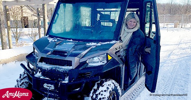 Martha Stewart Proudly Plows Inches Of Snow From Her Farm Roads After