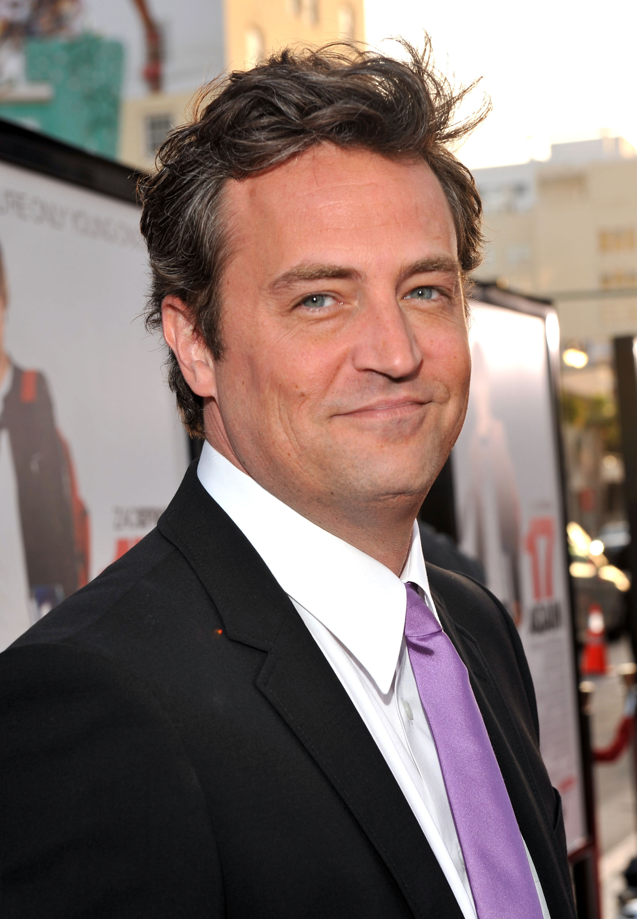 Matthew Perry at the premiere of "17 Again" on April 14, 2009, in Hollywood, California | Source: Getty Images