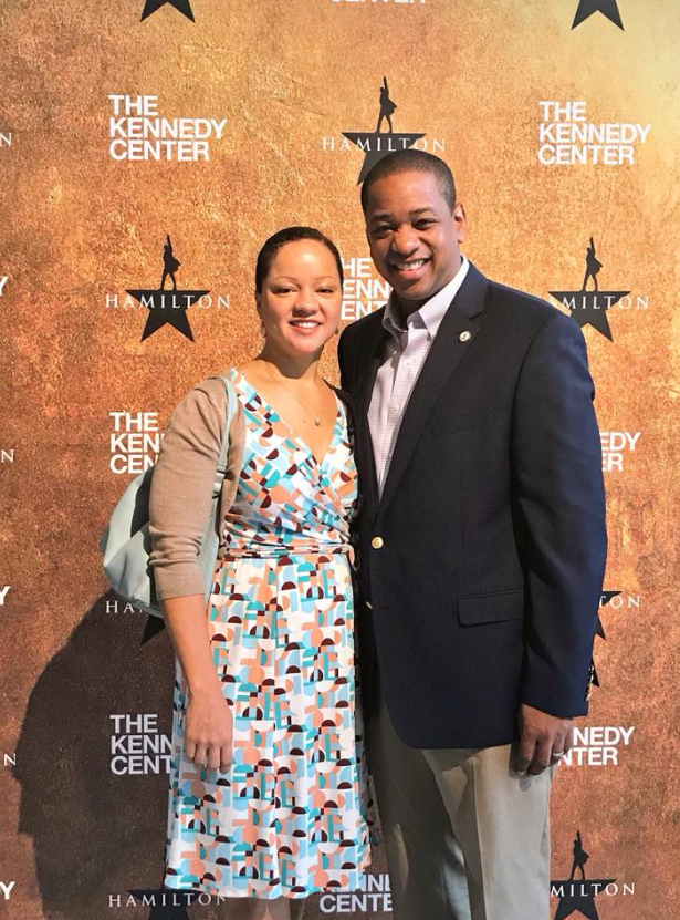 Justin and Cerina Fairfax attend an event at the Kennedy Center in Washington, D.C. | Source: Facebook/justin.fairfax.2025