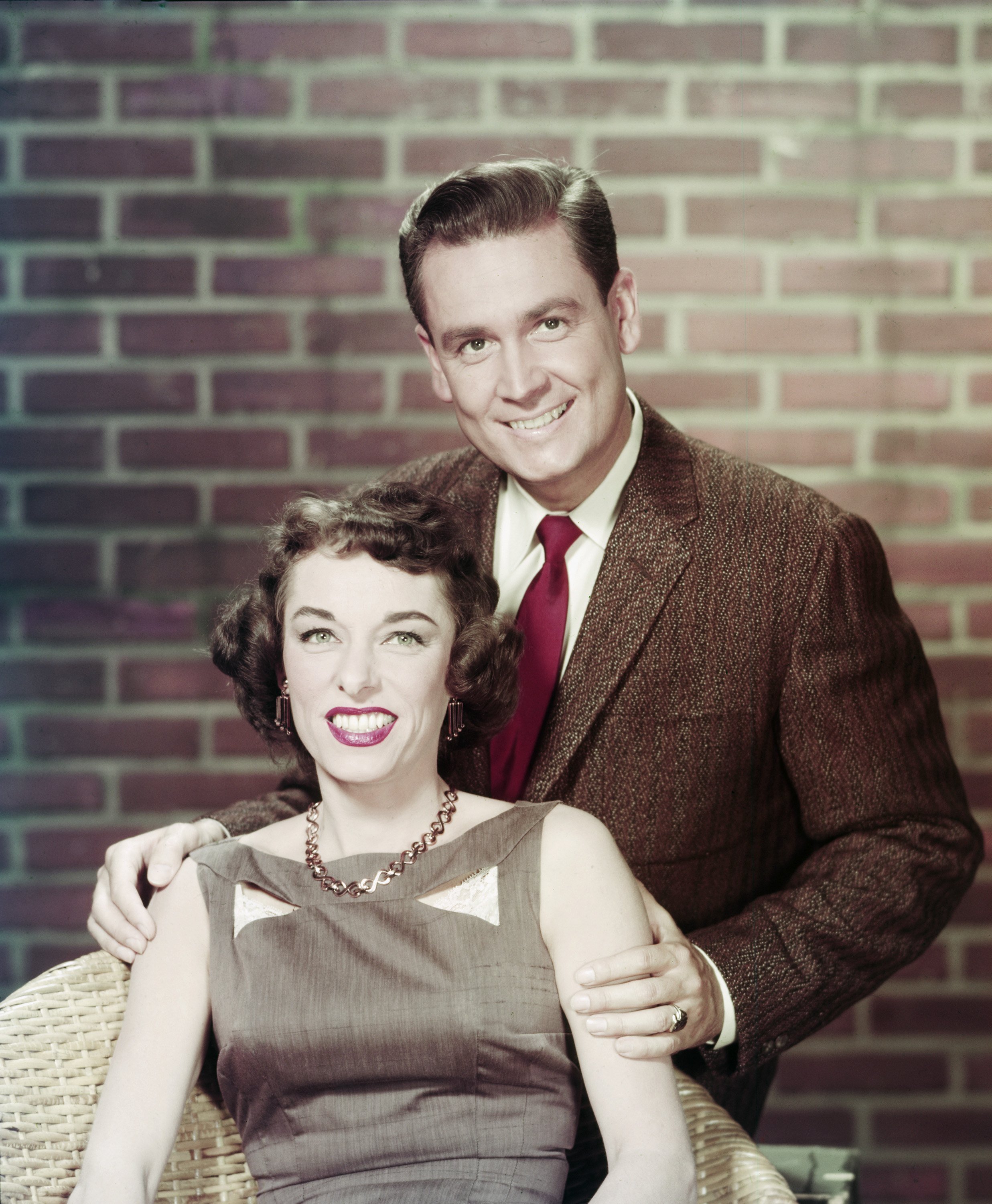 Bob Barker is pictured with his wife, Dorothy Jo Barker. | Source: Getty Images