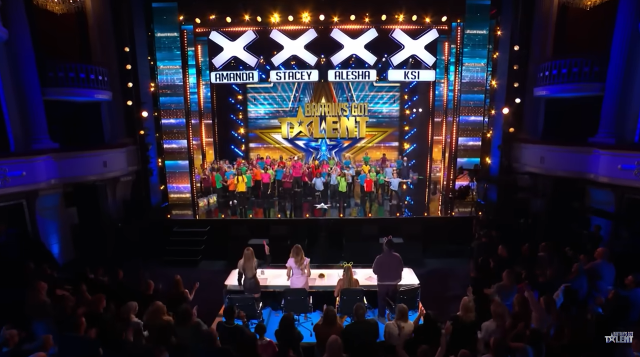 Braunstone Community Primary School during their "Britain's Got Talent" audition on 4 April 2026. | Source: YouTube/Britain's Got Talent
