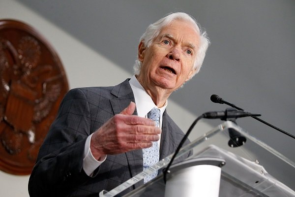 US Sen. Thad Cochran at the Hart Senate Building on June 14, 2017 in Washington, DC. | Source: Getty Images