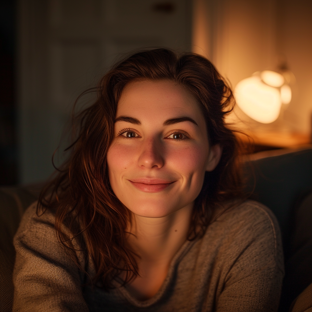 A smiling woman | Source: Midjourney