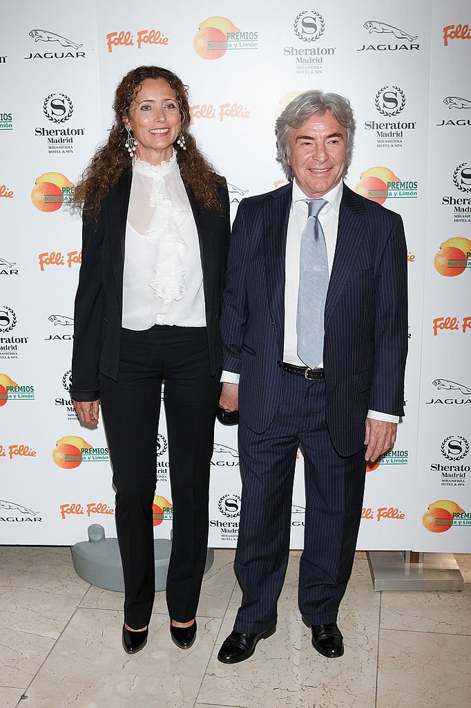 Belinda Alonso y Ángel Nieto.| Fuente: Getty Images