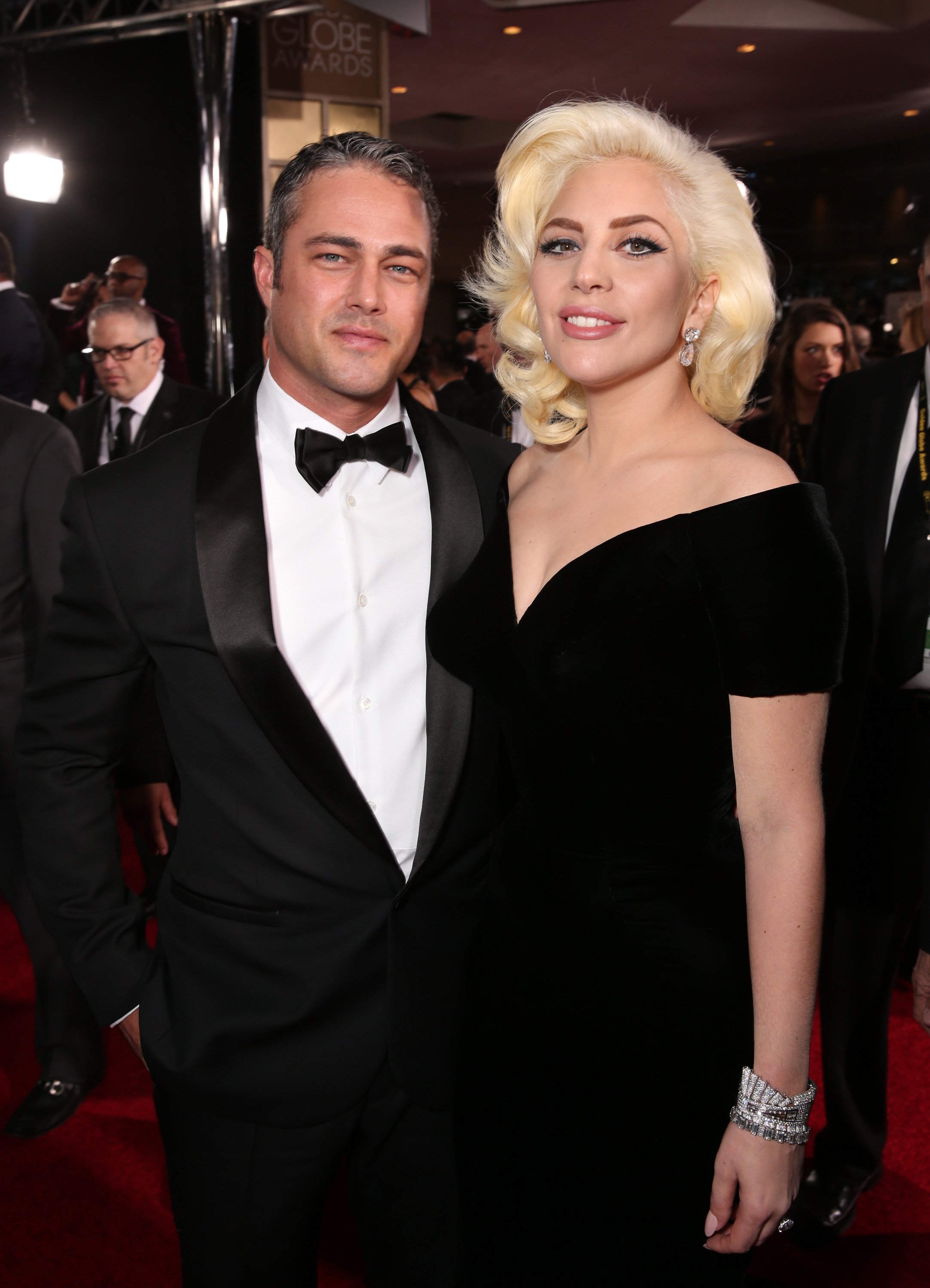Taylor Kinney and Lady Gaga attend the 73rd Annual Golden Globe Awards at The Beverly Hilton Hotel on January 10, 2016, in Beverly Hills, California. | Source: Getty Images
