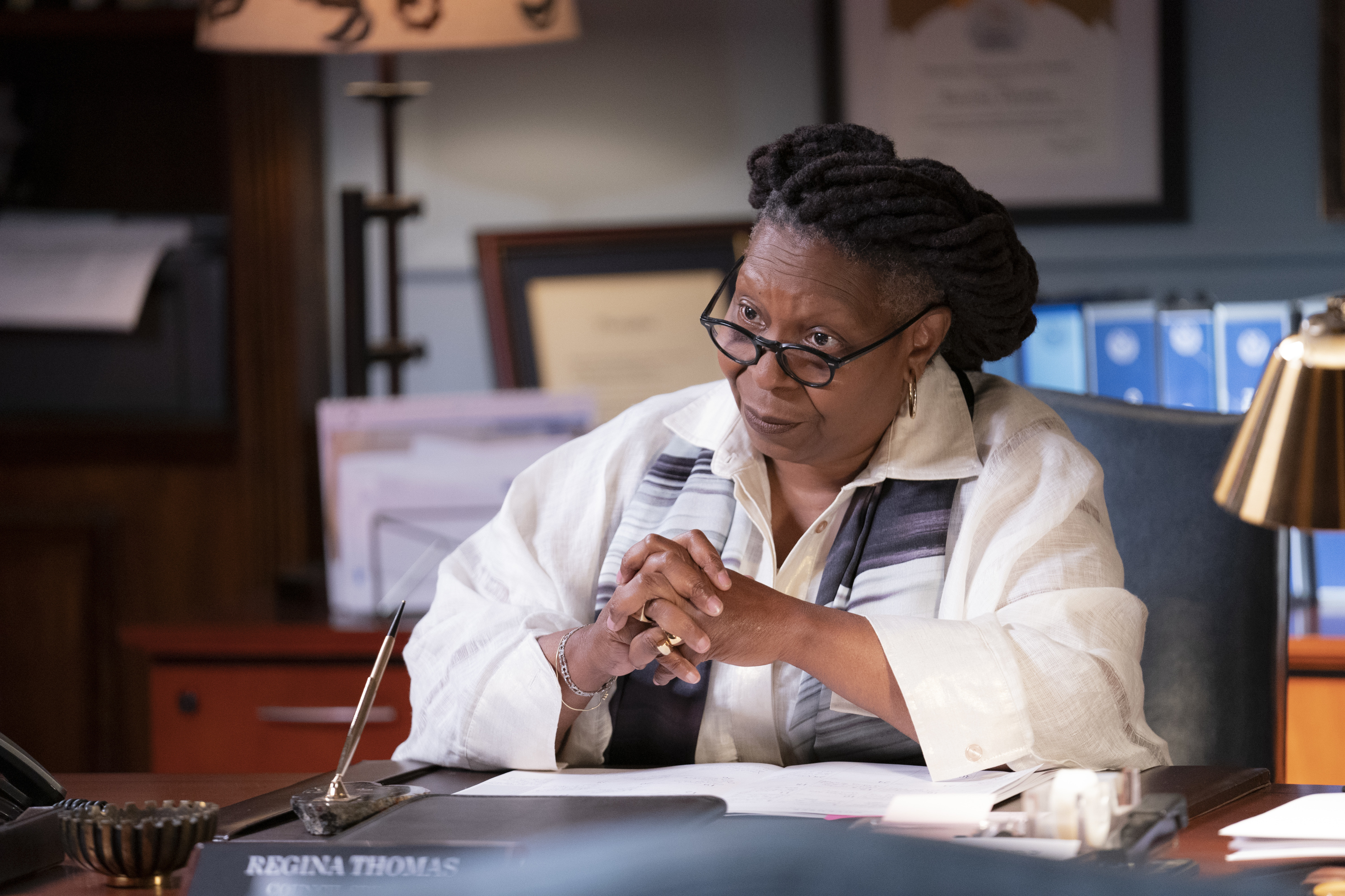 Whoopi Goldberg appears as Regina Thomas in "Blue Bloods" on October 9, 2020 | Source: Getty Images
