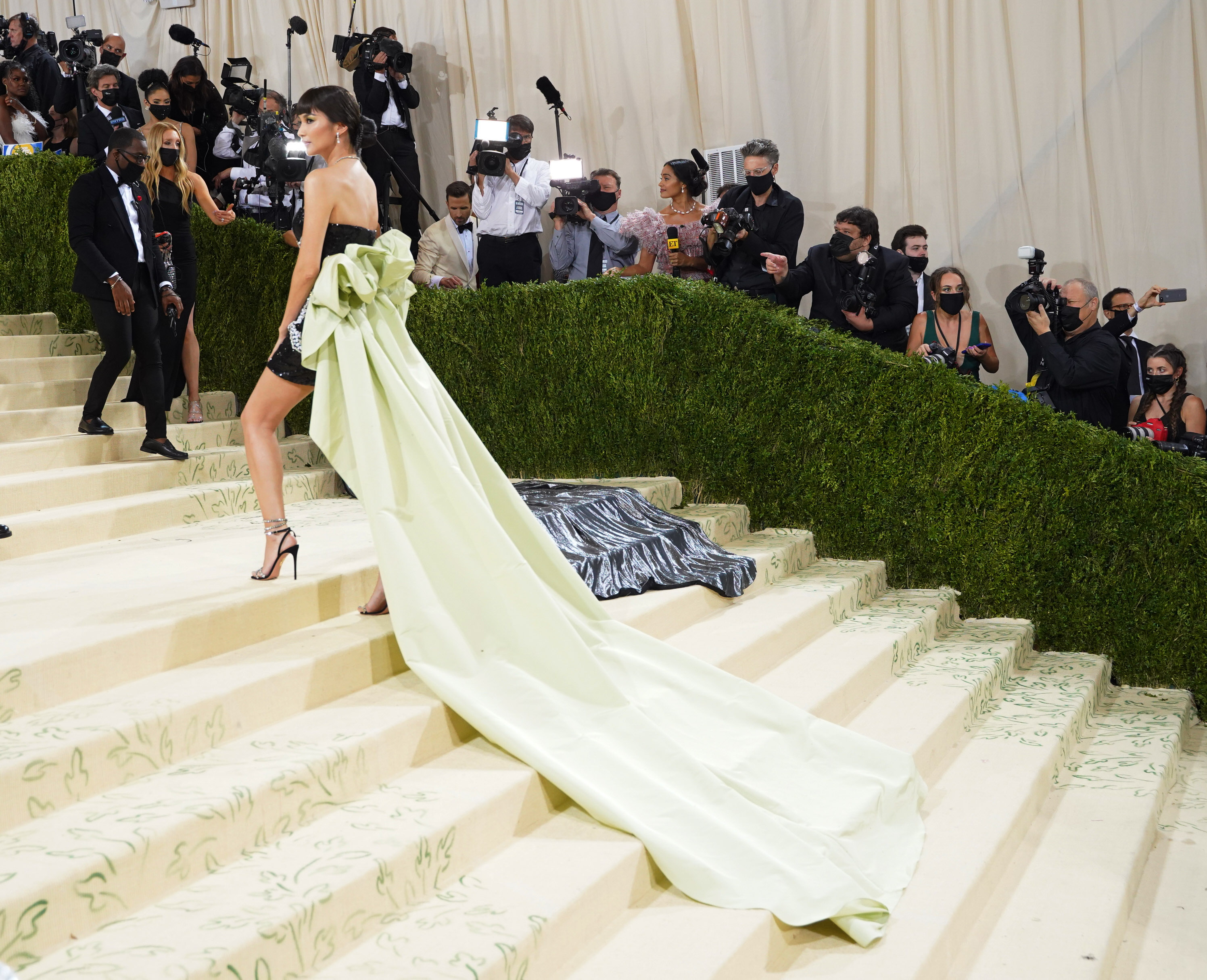 Gemma Chan attends the 2021 Met Gala at the Metropolitan Museum of Art on September 13, 2021, in New York City. | Source: Getty Images