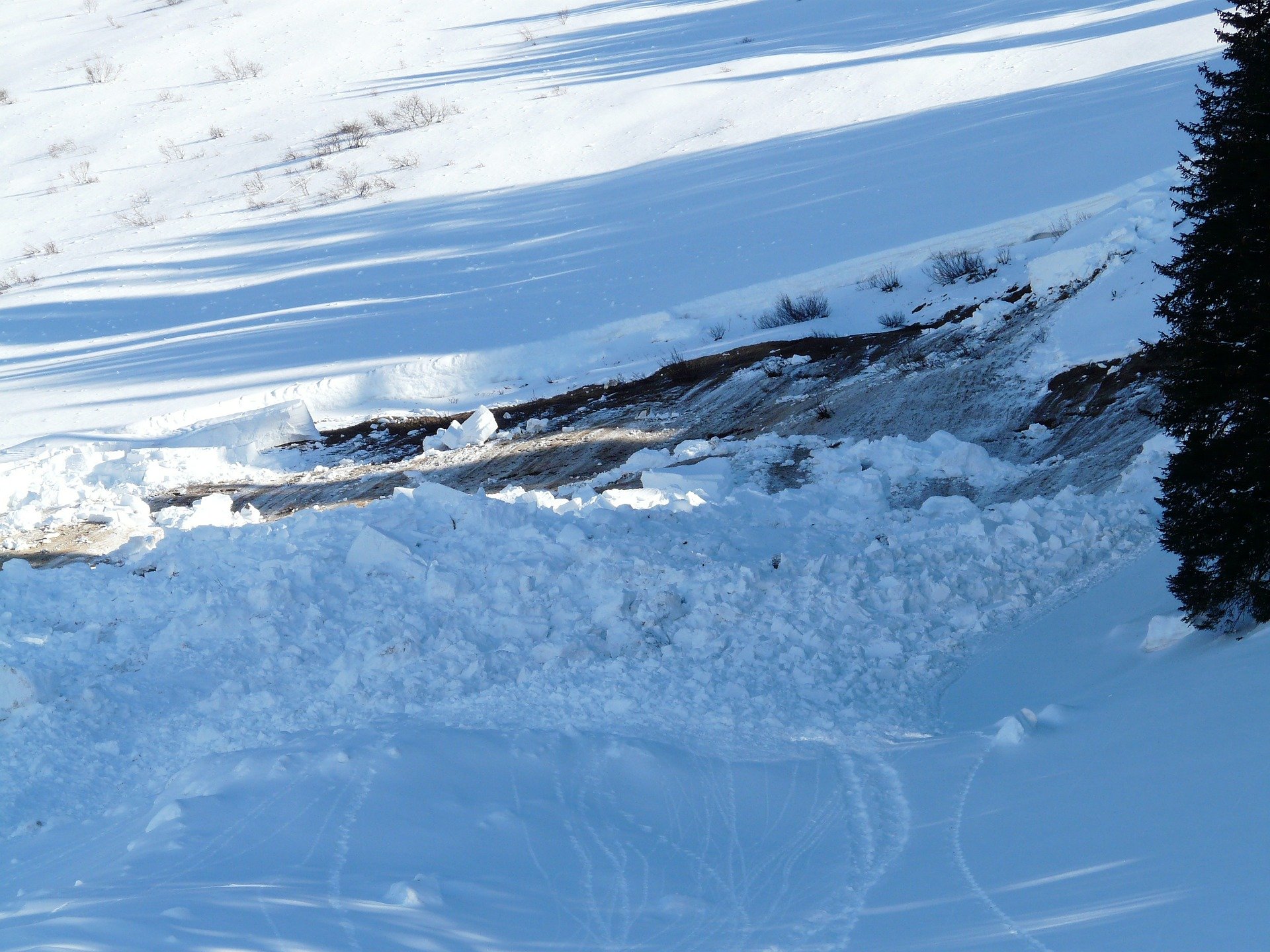 Loose snow avalanches | Source: Pixabay