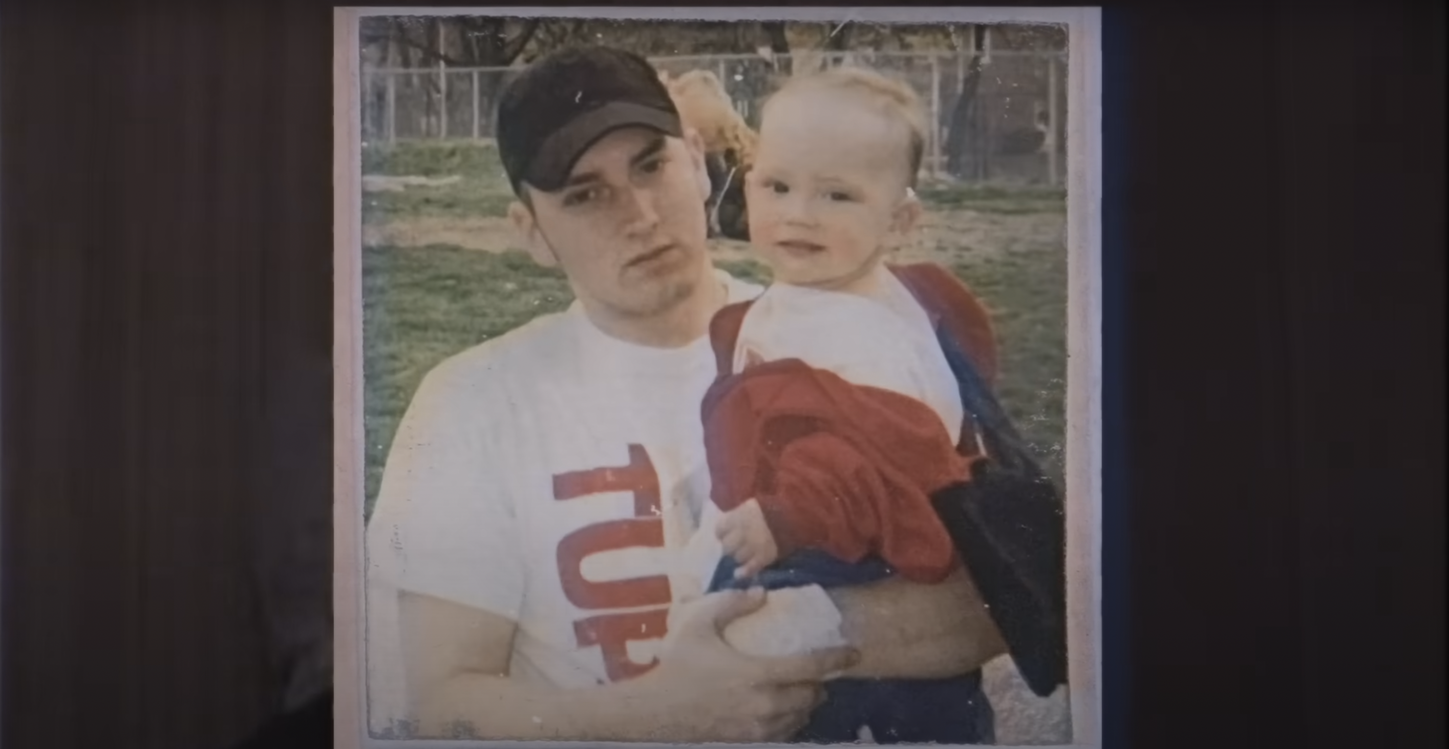 Eminem and his daughter Hailie Jade in a clip uploaded on October 3, 2024 | Source: YouTube/EminemMusic