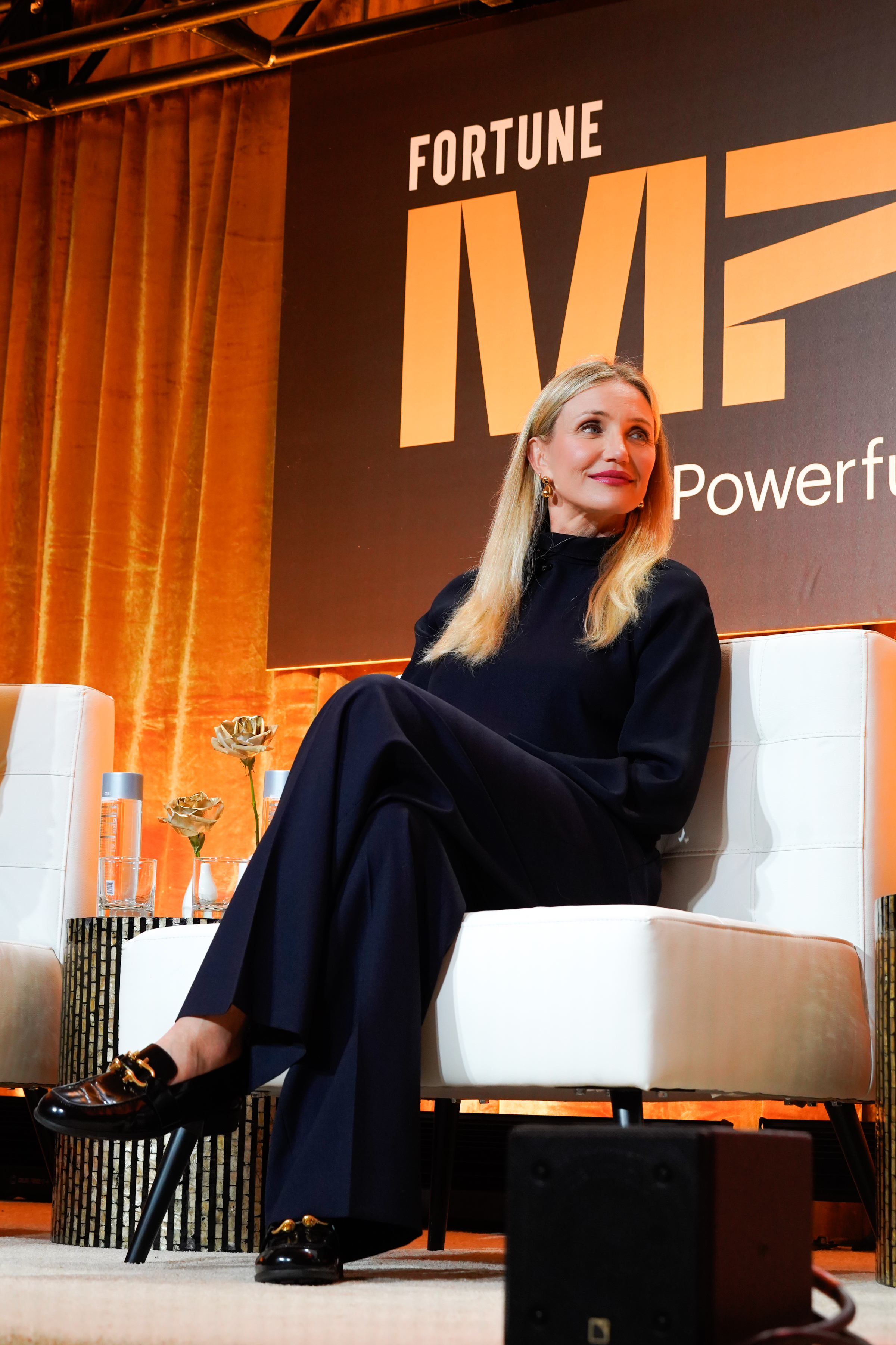 Cameron Diaz on October 14, 2024, in Laguna Niguel, California | Source: Getty Images