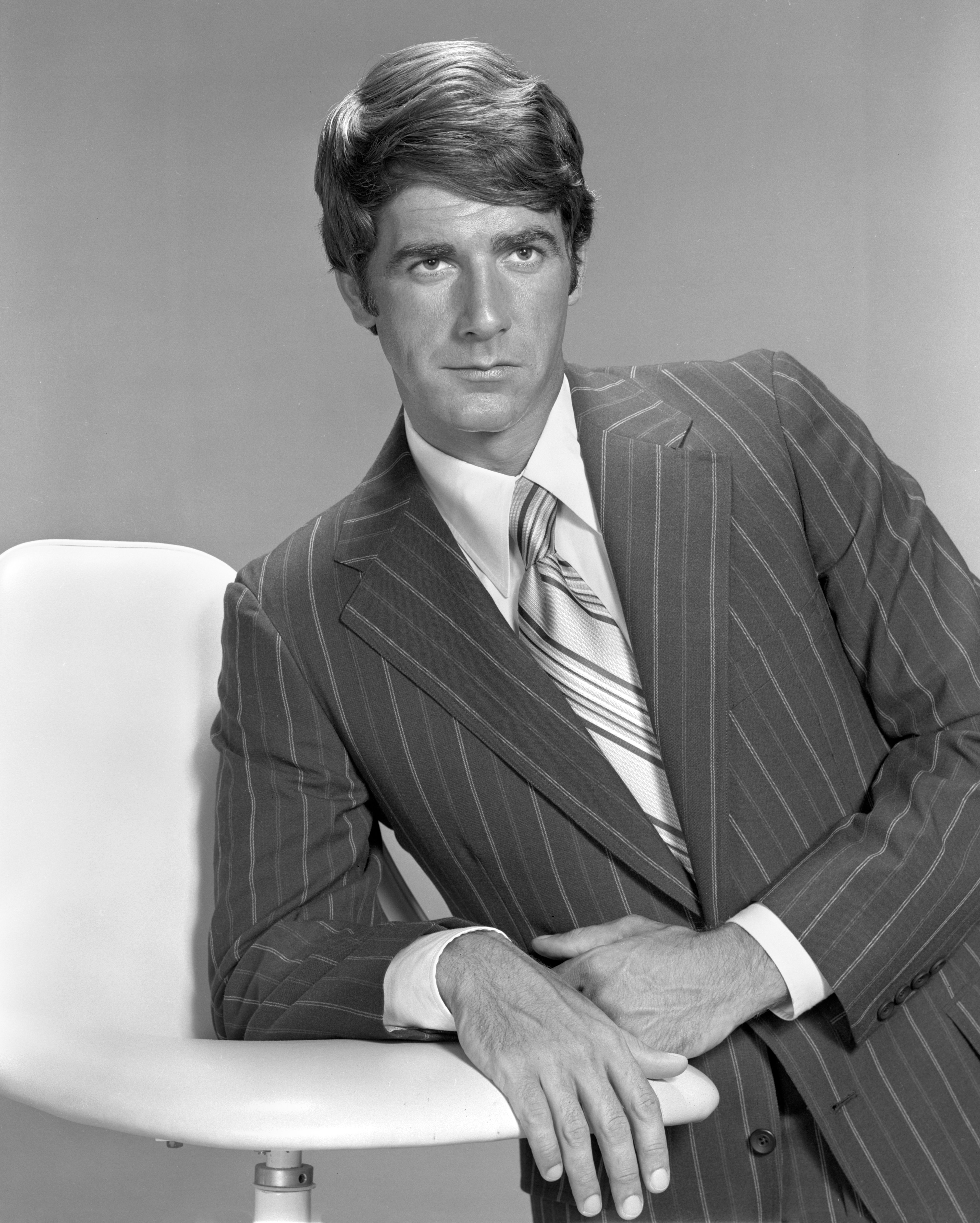 Studio portrait of Sam Elliott for TV show, Mission: Impossible, dated July 29, 1970 | Source: Getty Images