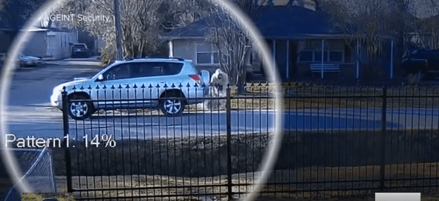 The suspected carjacker leaving the five-month-old baby on the side of the road in Houston, Texas, on January 25, 2021 | Photo: YouTube/ABC News