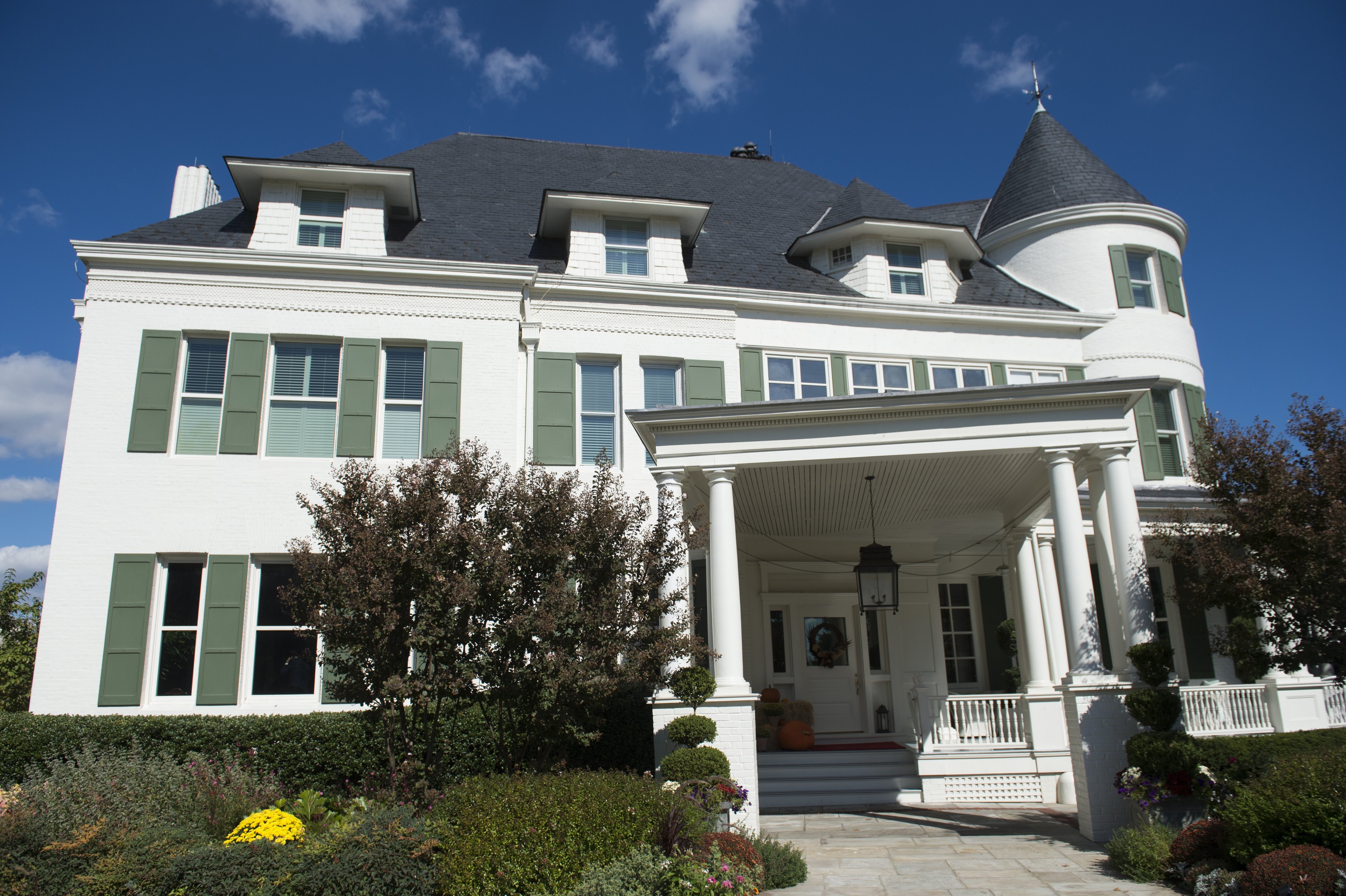 The Vances moved into One Observatory Circle after JD Vance became vice president. They will retain the historic Washington residence while also using a rural Virginia property as an additional family retreat. | Source: Getty Images