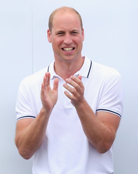 Prince William at the prizegiving after the inaugural King's Cup regatta on August 08, 2019 in Cowes, England | Photo: Getty Images