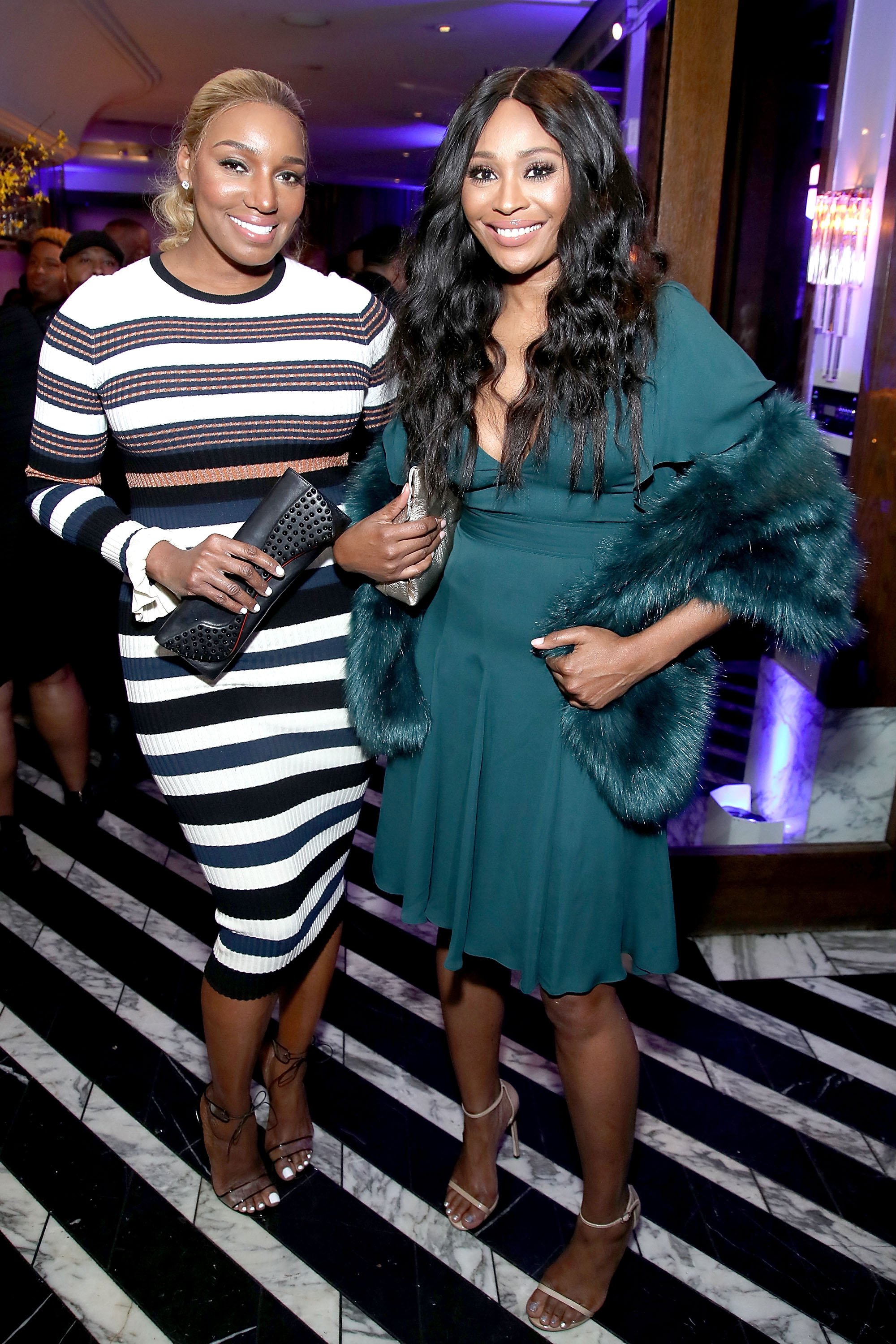 NeNe Leaks and Cynthia Bailey attend Pre ABFF Honors Cocktail Party on February 16, 2017 | Photo: GettyImages