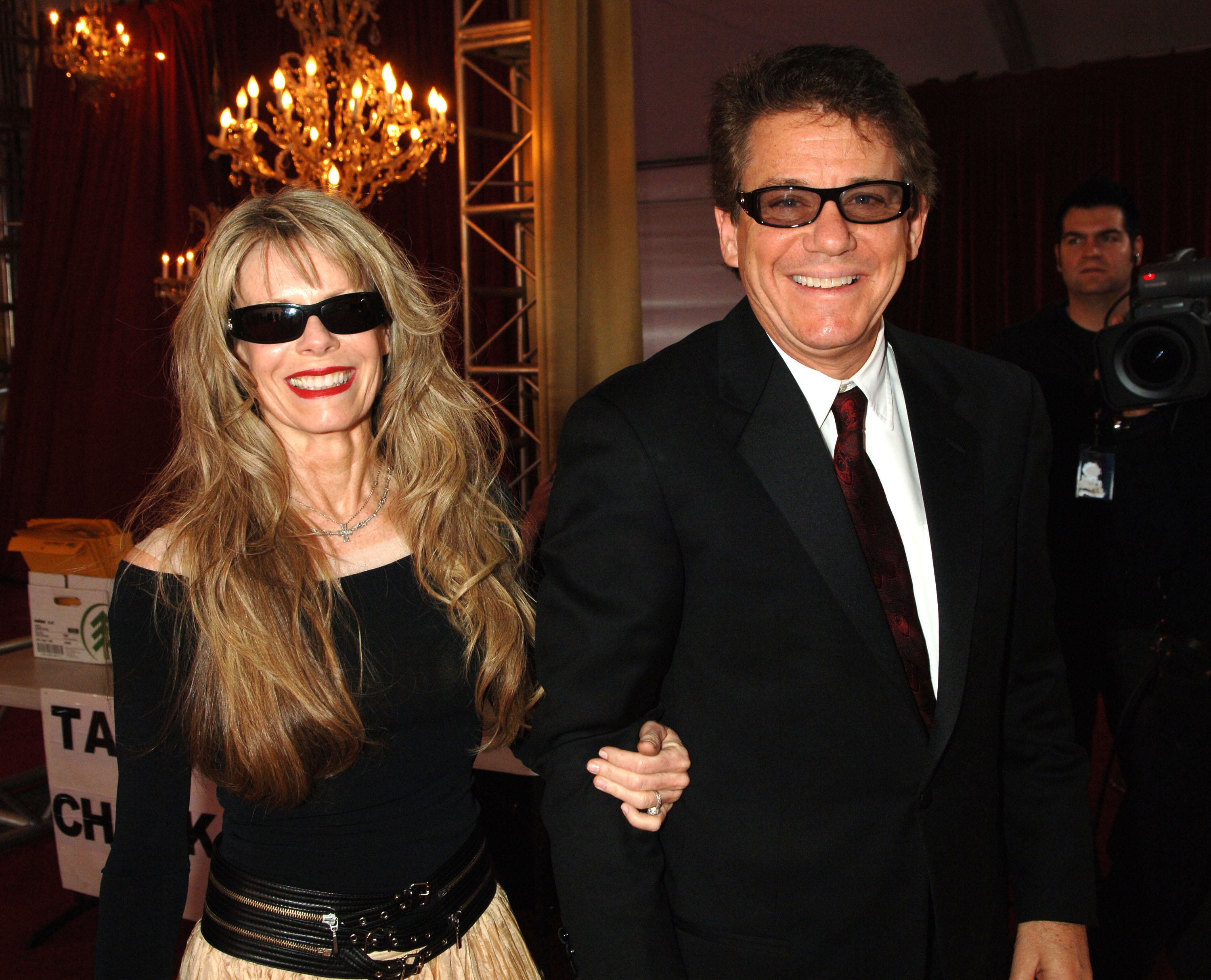 Anson Williams and Jackie Gerken in California in 2006. | Source: Getty Images 