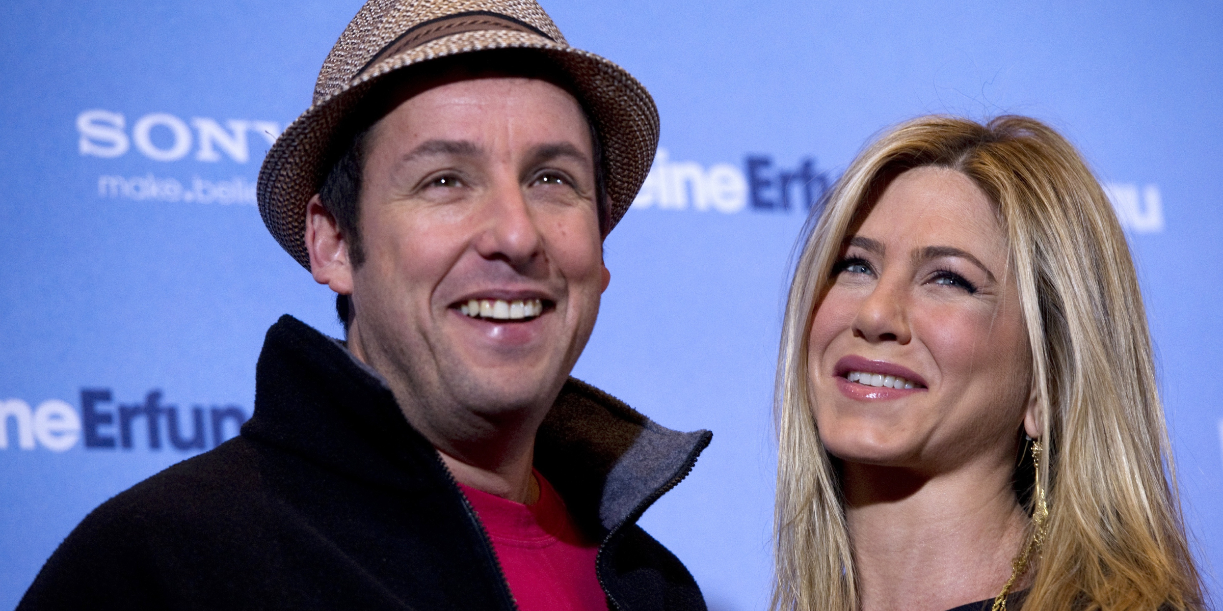 Adam Sandler and Jennifer Aniston | Source: Getty Images