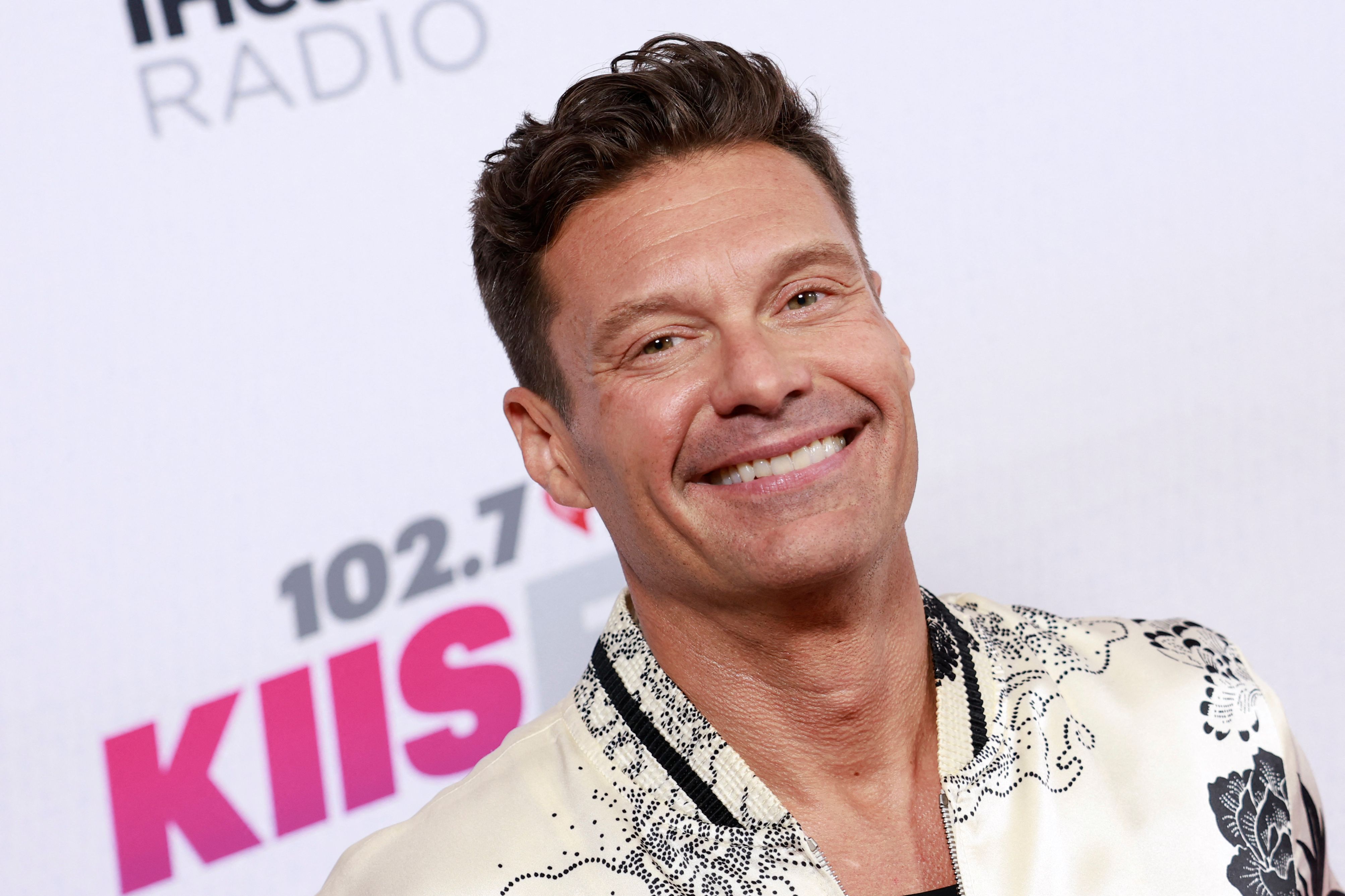 US media personality Ryan Seacrest arrives to attend iHeartRadios KIIS FM Wango Tango at The Dignity Health Sports Park in Los Angeles on June 4, 2022. | Source: Getty Images