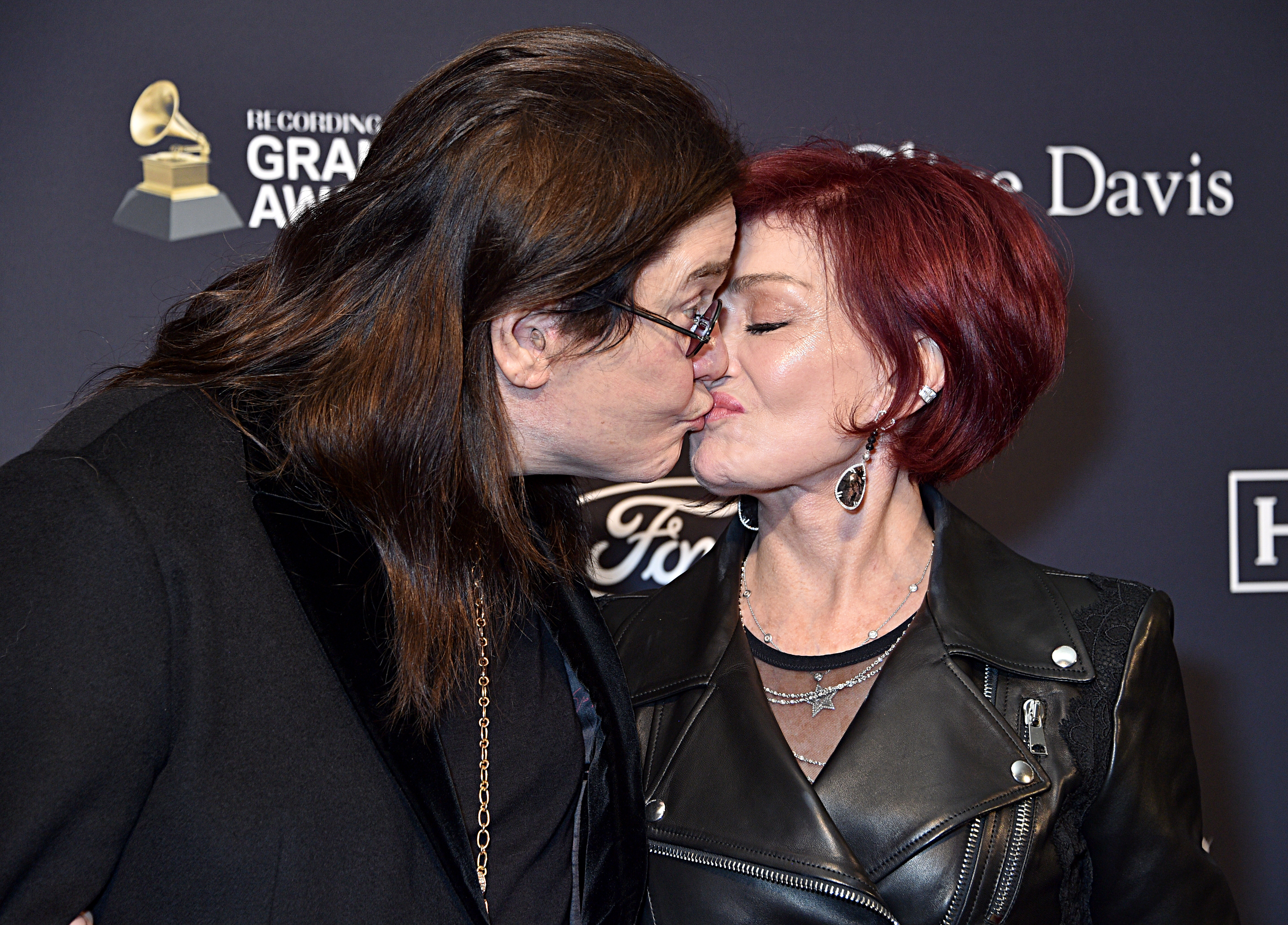 Ozzy and Sharon Osbourne attend the Pre-GRAMMY Gala on January 25, 2020 | Source: Getty Images