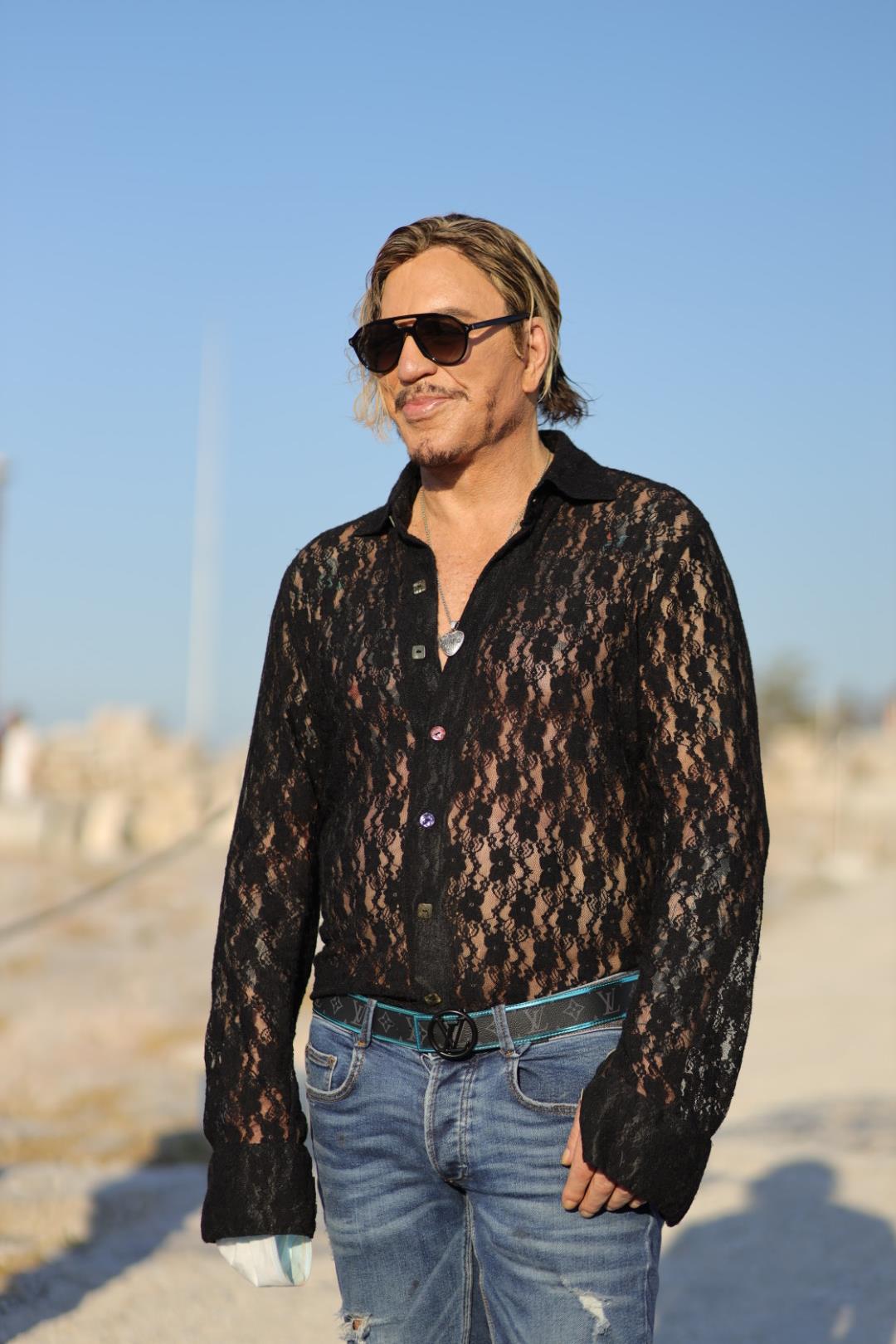 Mickey Rourke visits the Acropolis on September 10, 2020 in Athens, Greece. | Source: Getty Images