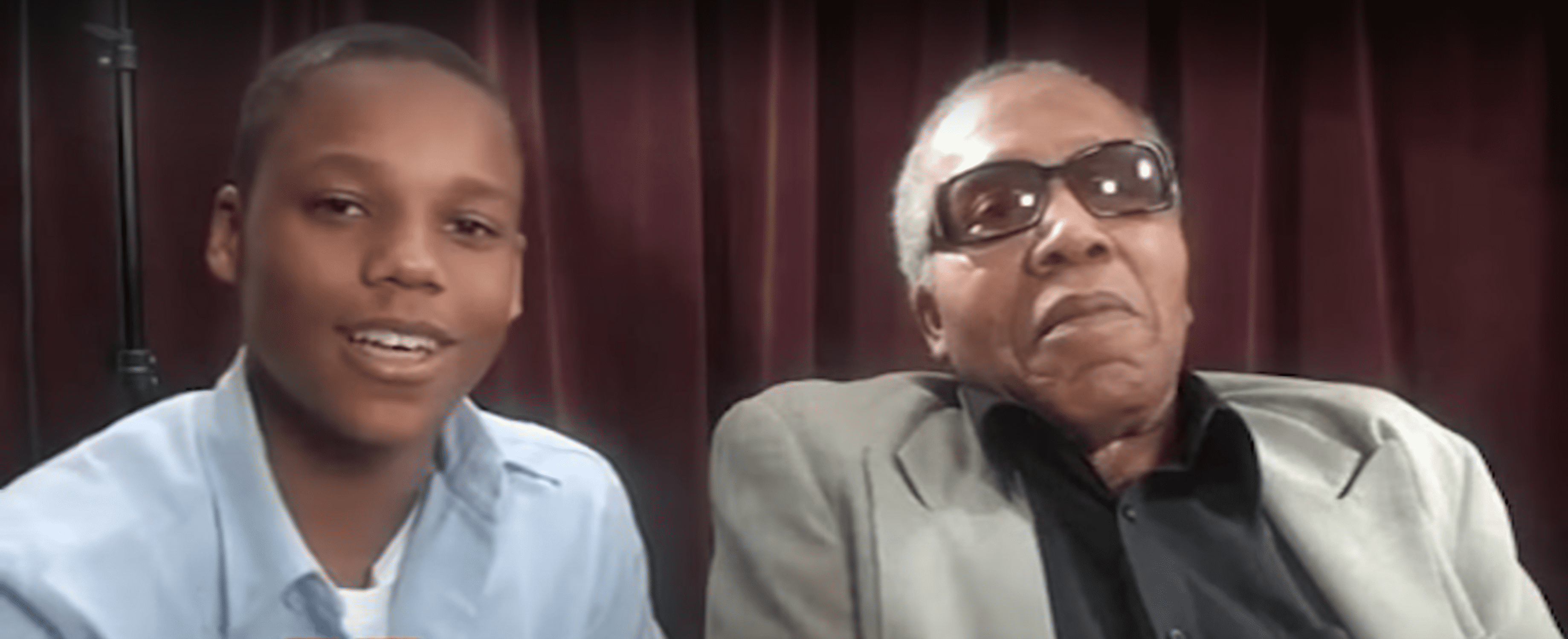 Ray Lucas and Frank Lucas circa 2010. | Source: Youtube/Vladtv