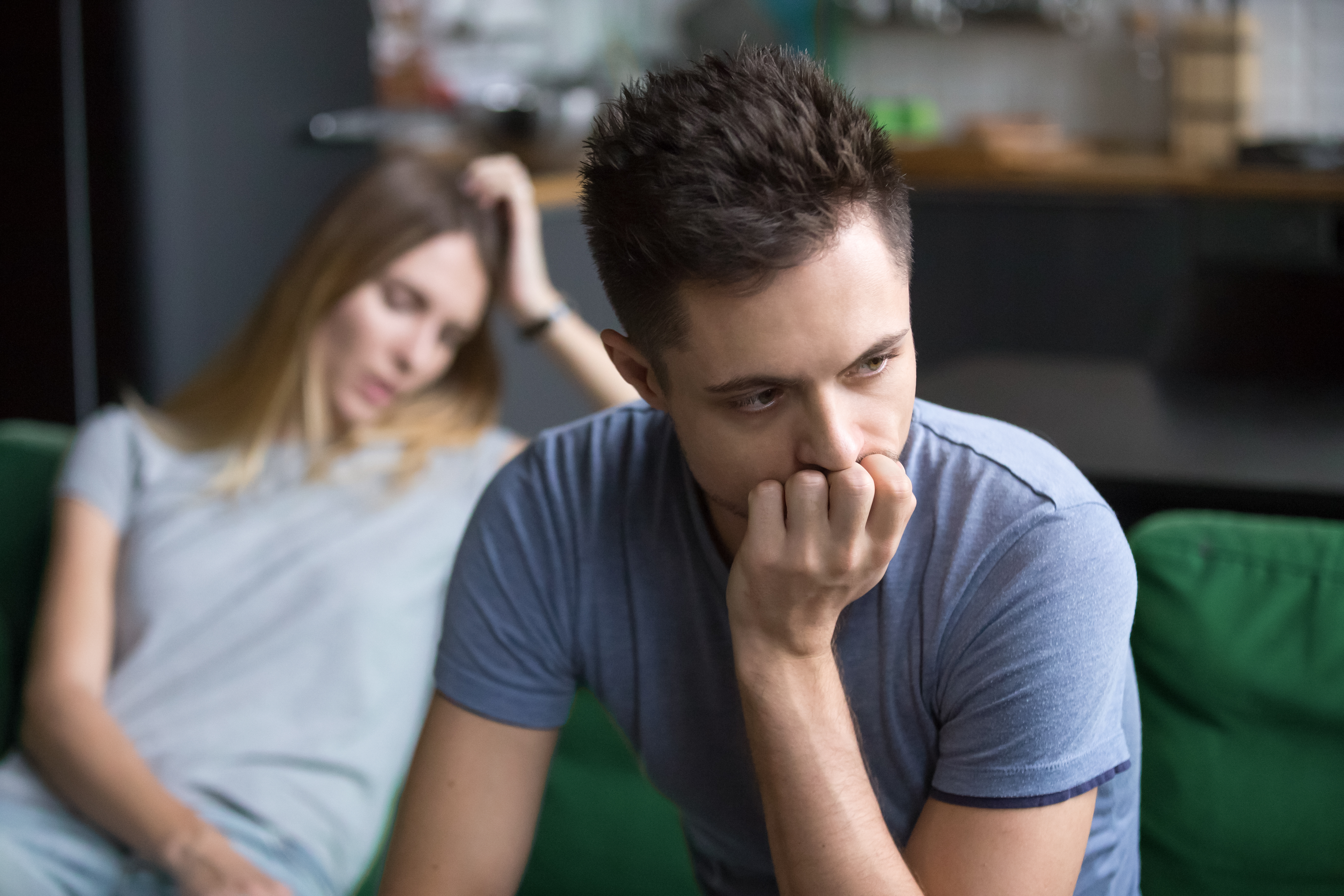 A couple arguing | Source: Shutterstock