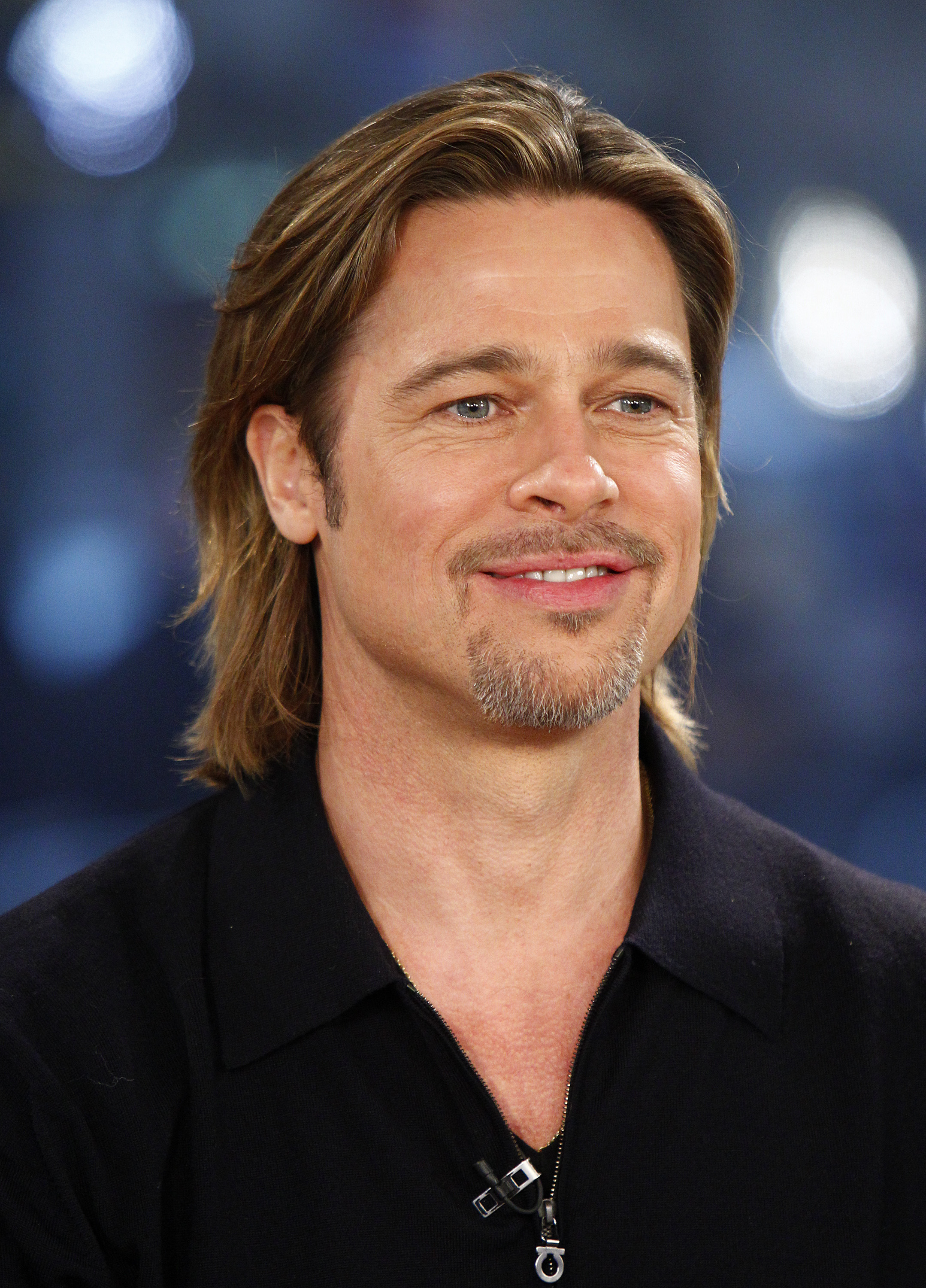 Brad Pitt appears on NBC News' "Today" show on February 1, 2012 | Source: Getty Images
