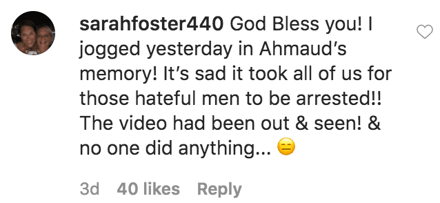 A fan commented on a video of Chris Tucker and his son Destin Tucker jogging where Ahmaud Arbery was killed in Brunswick, Georgia | Source: Instagram.com/christucker
