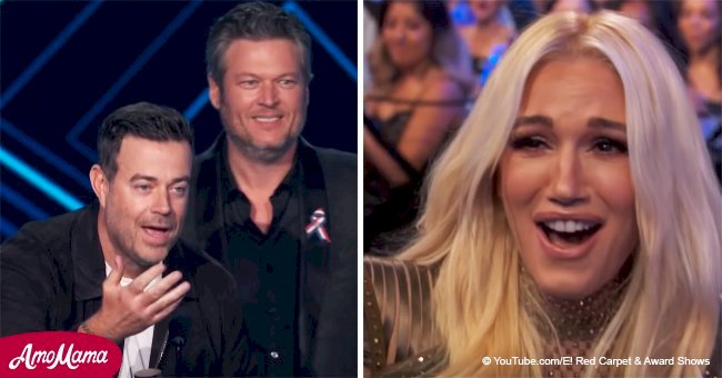 Blake Shelton stopped a ceremony and professed his love for Gwen Stefani right on the stage