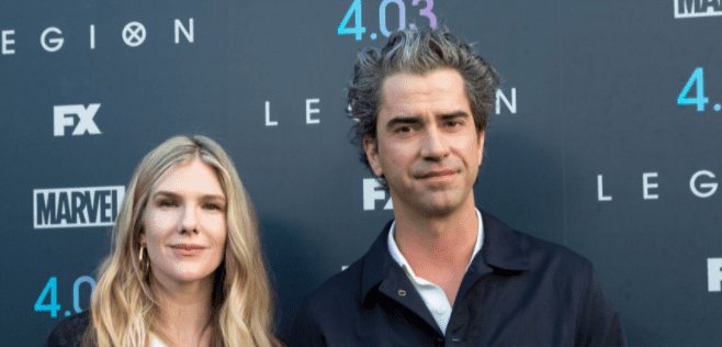 Lily Rabe and Hamish Linklater attend the "Legion" Season 2 premiere at DGA Theater on April 2, 2018 in Los Angeles, California | Photo: Getty Images