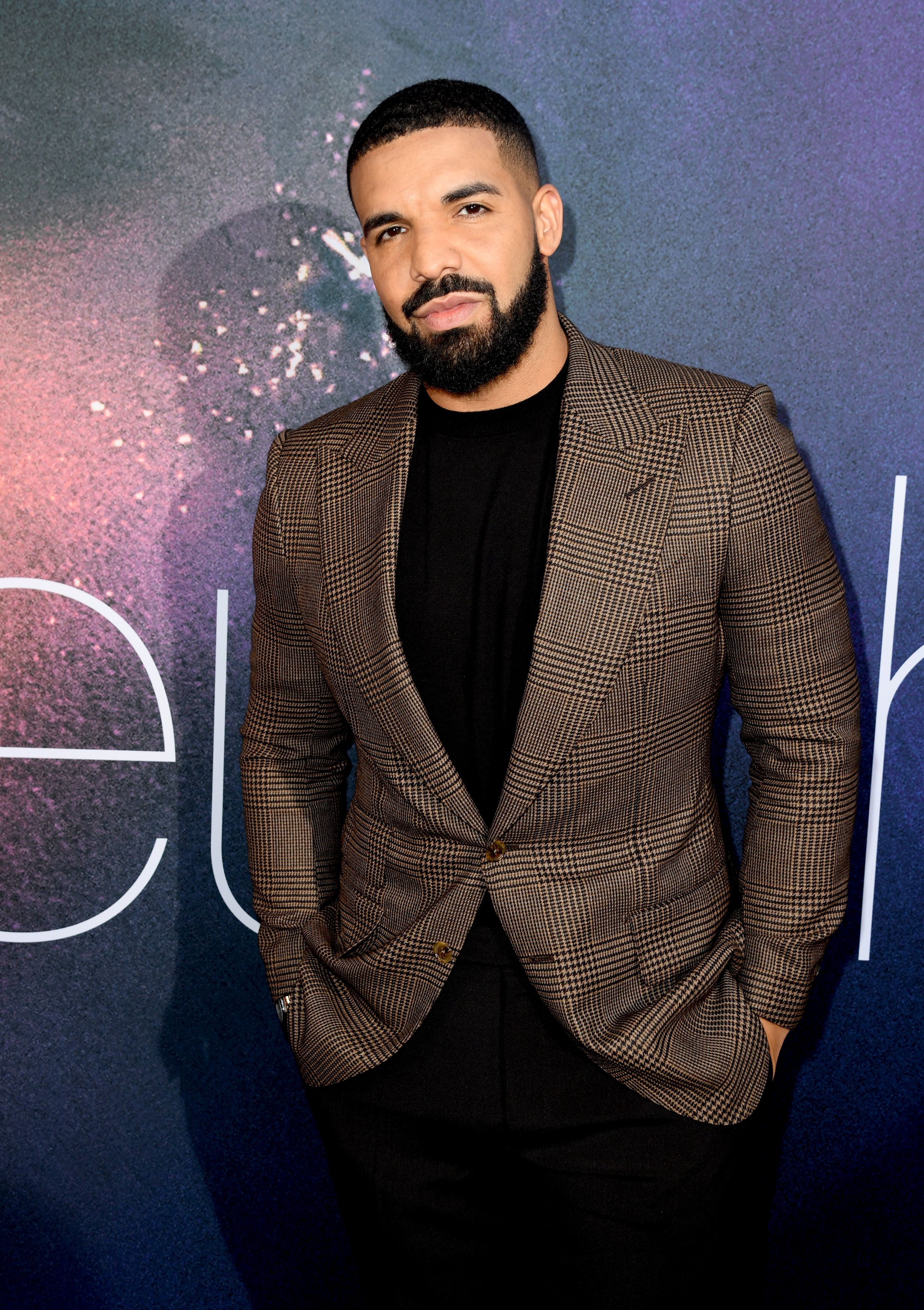 Drake at the LA Premiere of HBO's "Euphoria" at The Cinerama Dome on June 04, 2019 | Photo: Getty Images
