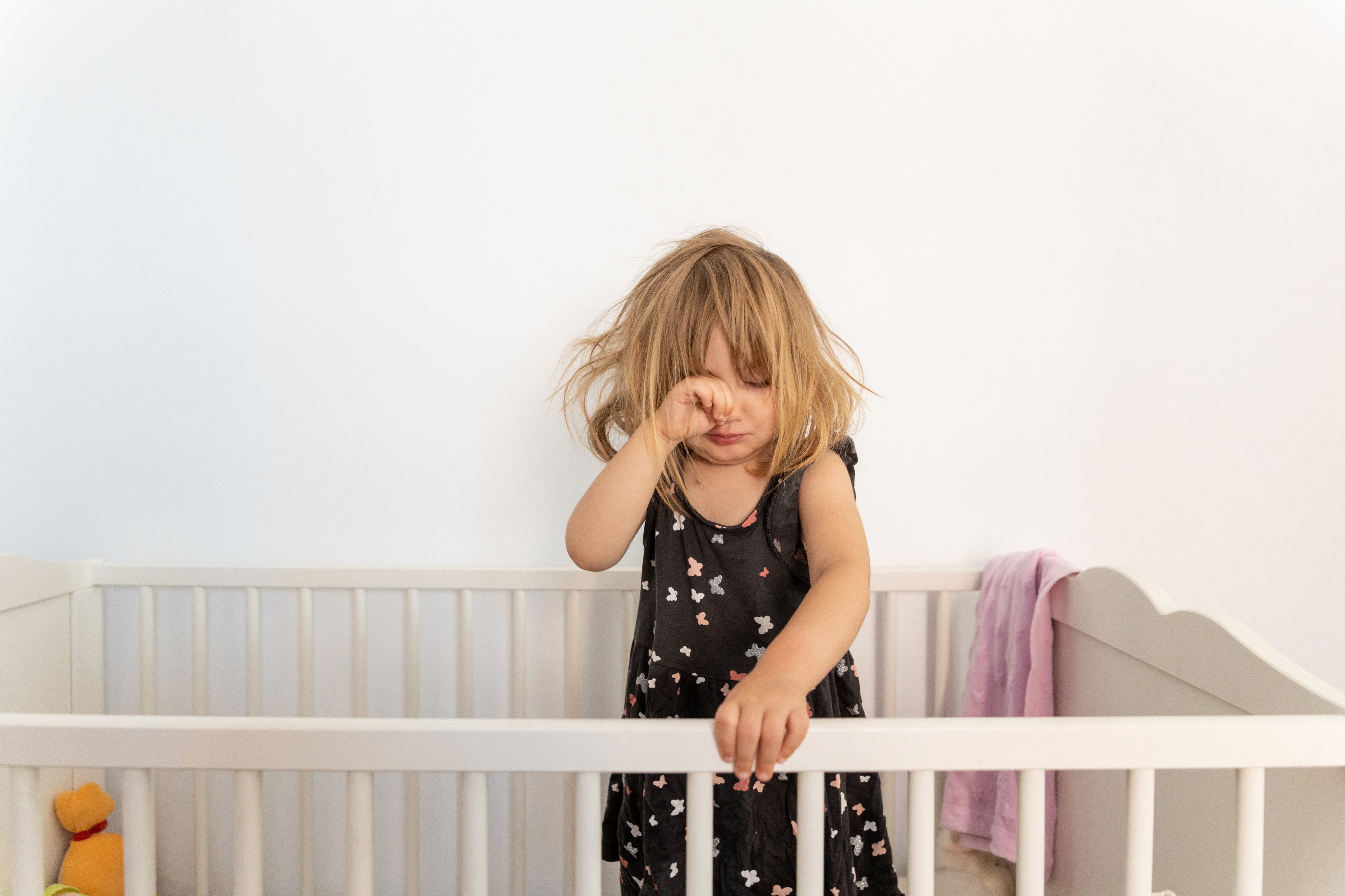 Julia sat up in her crib waiting for her mother. | Source: Getty Images