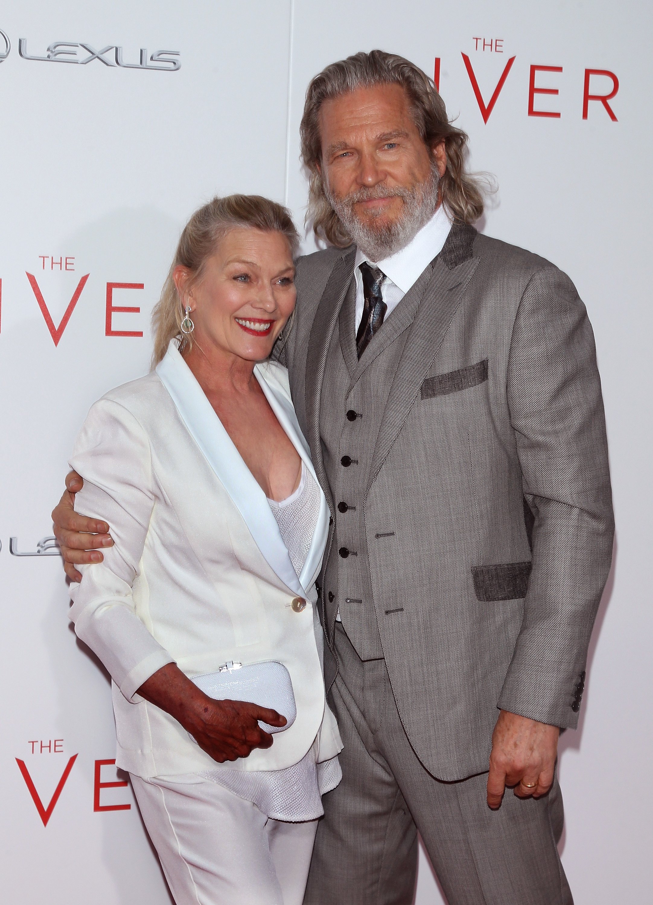Jeff Bridges and Susan Geston in New York 2014. | Source: Getty Images 