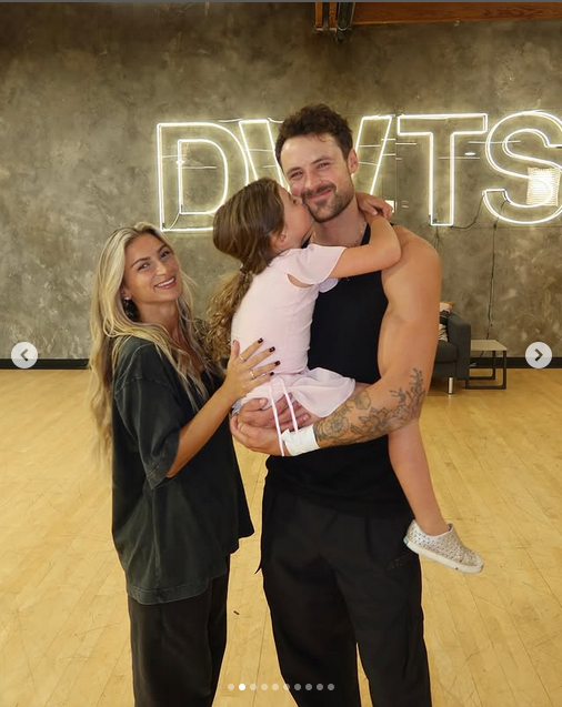 Daniella Karagach, Dylan, and Olivia Efron, from a post dated October 12, 2025 | Source: Instagram/dylanefron