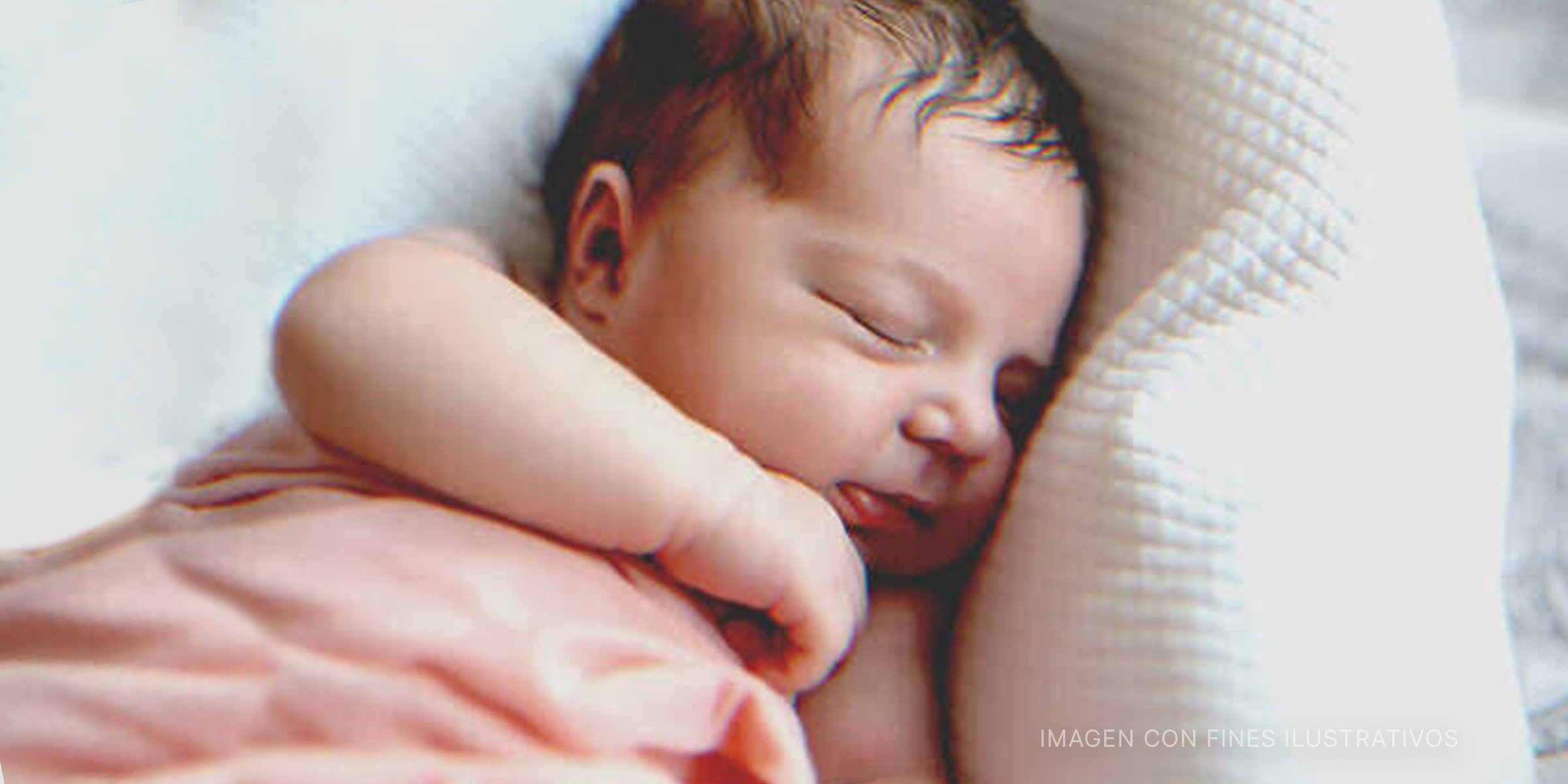 Bebé dormida. | Foto: Shutterstock
