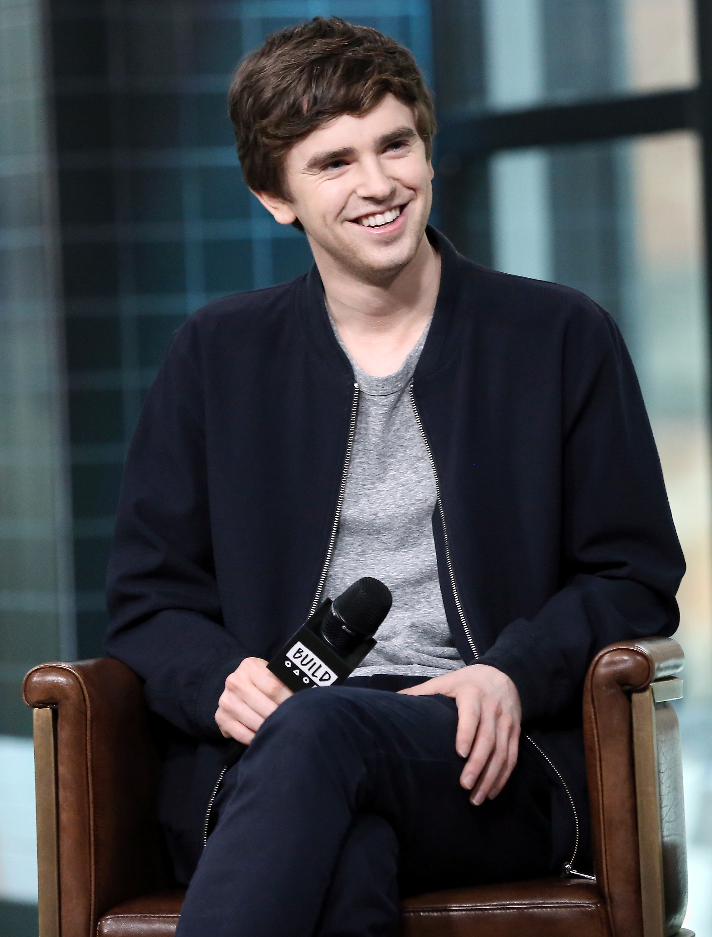 Freddie Highmore on February 26, 2018 in New York City | Source: Getty Images