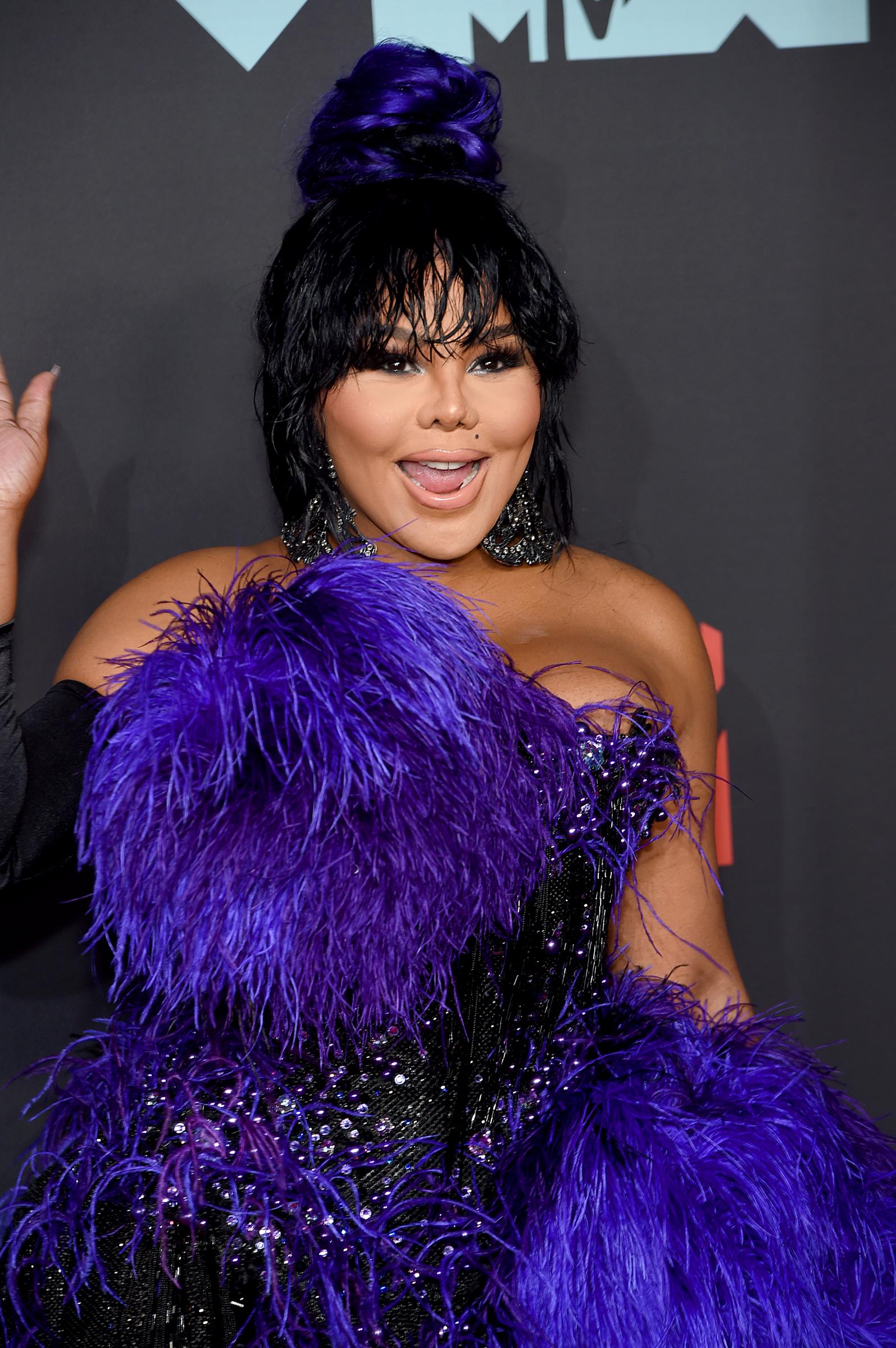 Lil' Kim at the MTV Video Music Awards in Newark, New Jersey on August 26, 2019. | Source: Getty Images