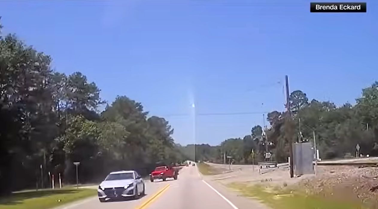A fireball captured by a dashcam in South Carolina, in footage dated June 27, 2025 | Source: YouTube/@11Alive