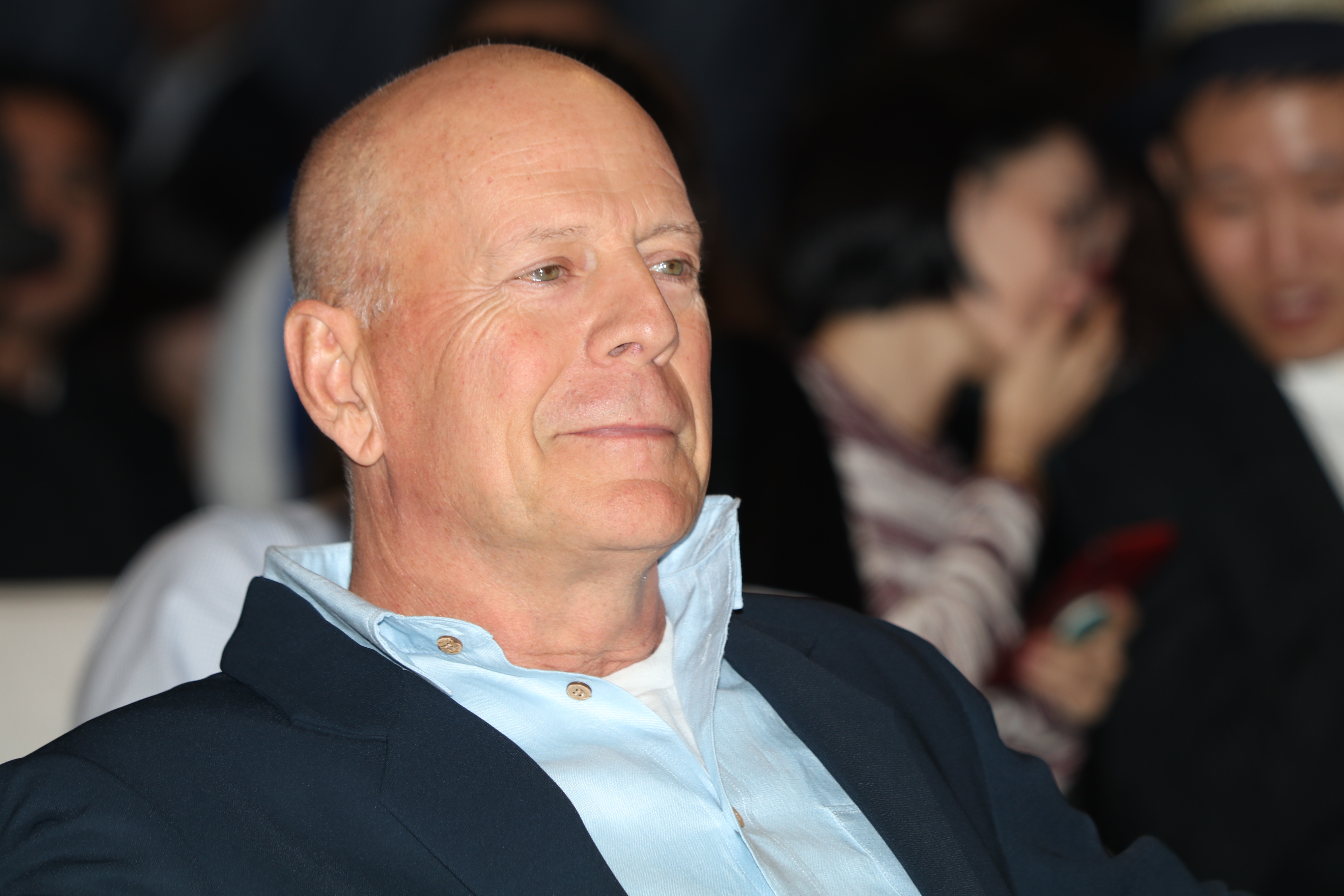 Bruce Willis attends CocoBaba and Ushopal activity on November 4, 2019, in Shanghai, China. | Source: Getty Images