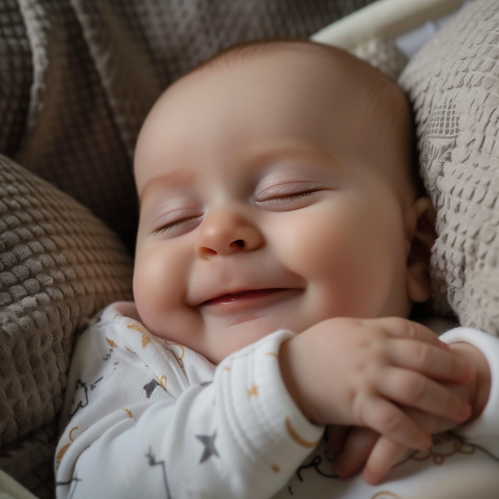 A smiling baby | Source: Midjourney