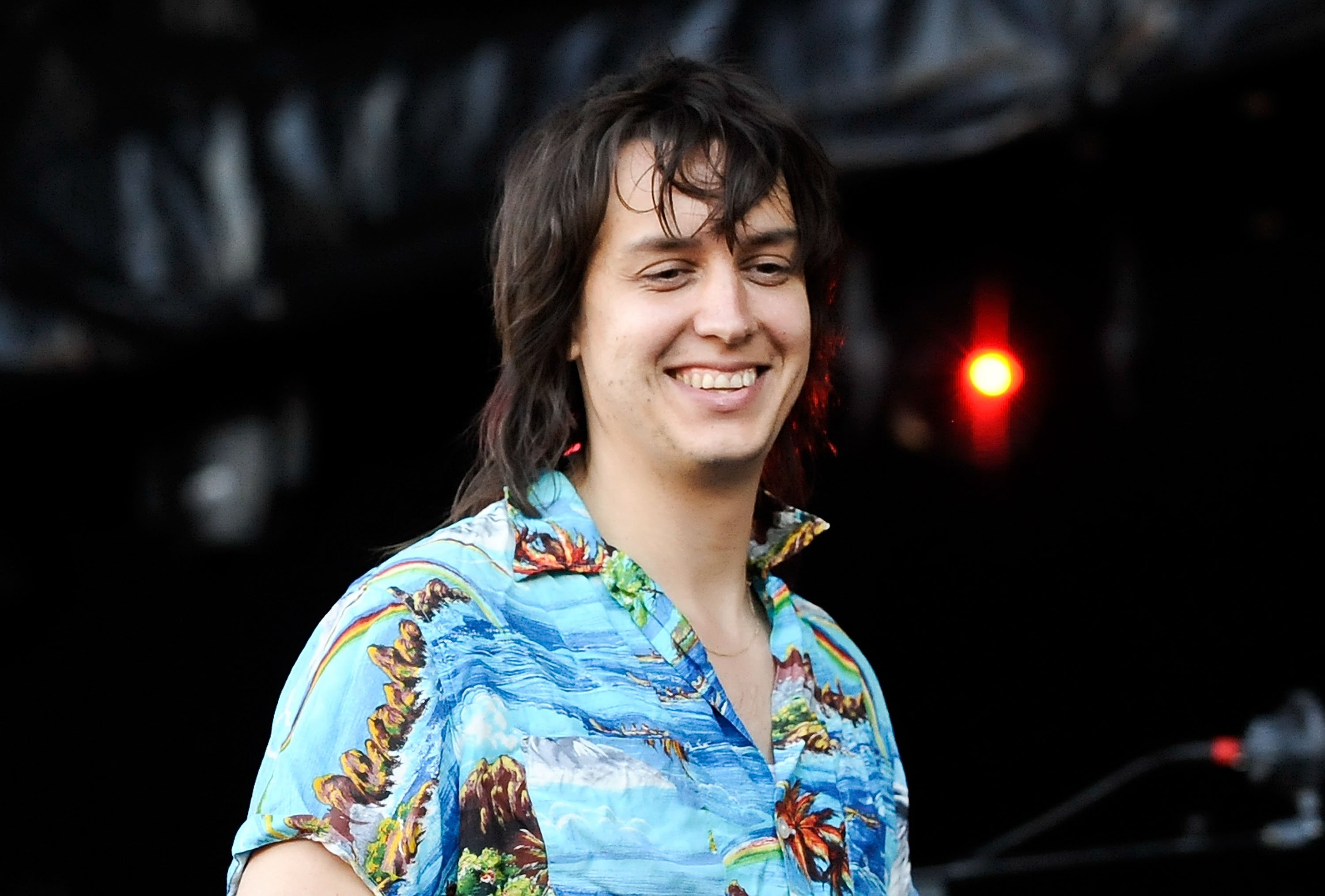 The Strokes lead singer Julian Casablancas performing at the 2014 Governors Ball Music Festival at Randall's Island, New York on June 7, 2014. | Source: Getty Images