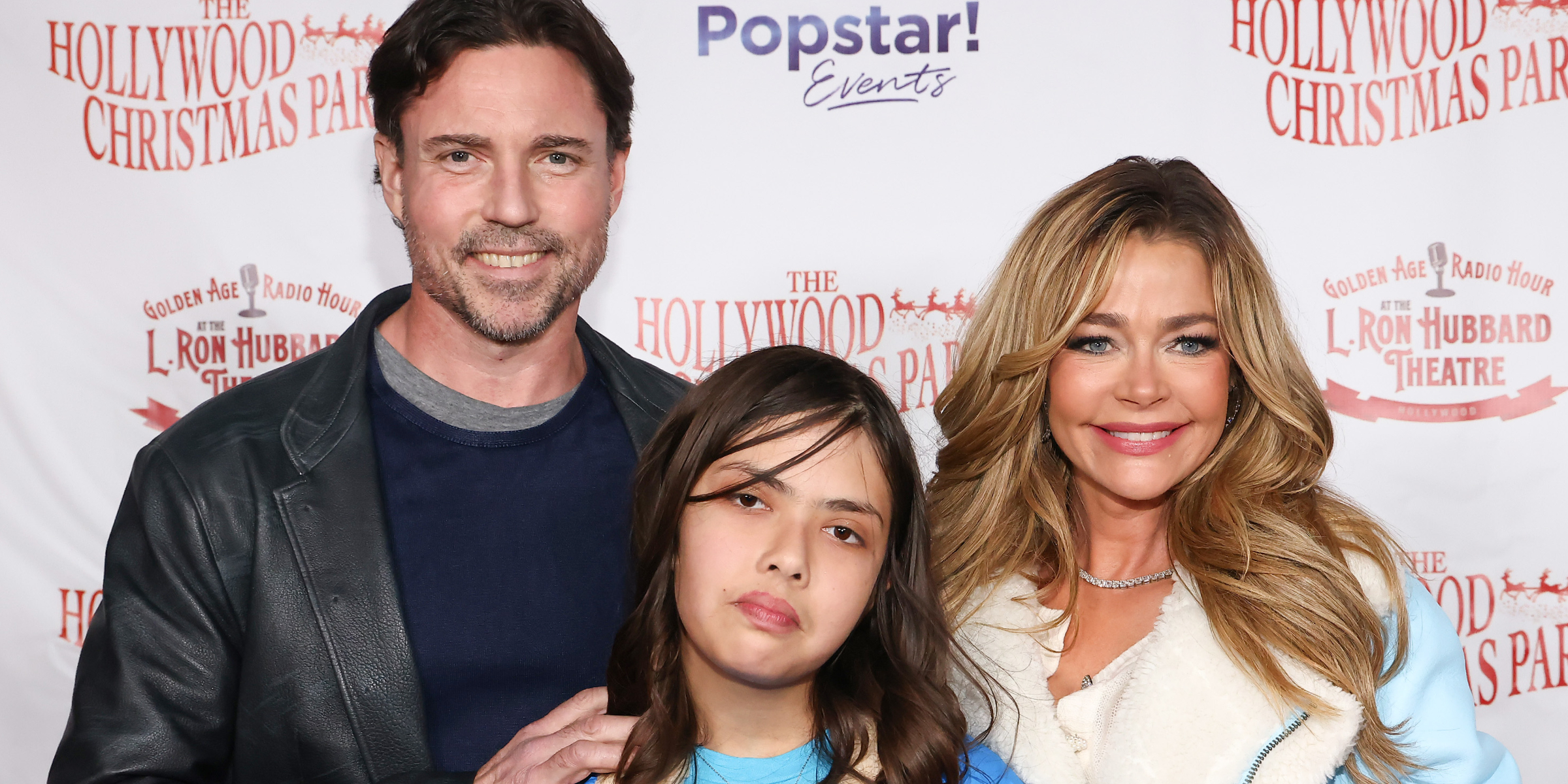 Aaron Phypers and Denise Richards with their adopted daughter Eloise | Source: Getty Images