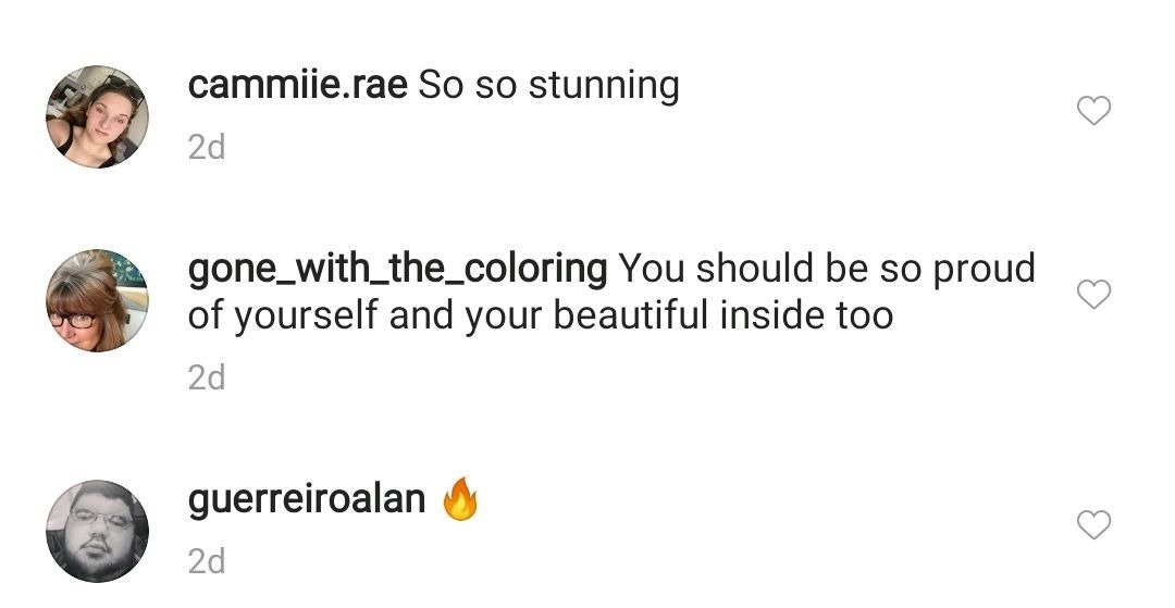 Fans comment on a post by Rebel Wilson on September 1, 2020 | Photo: Instagram/rebelwilson