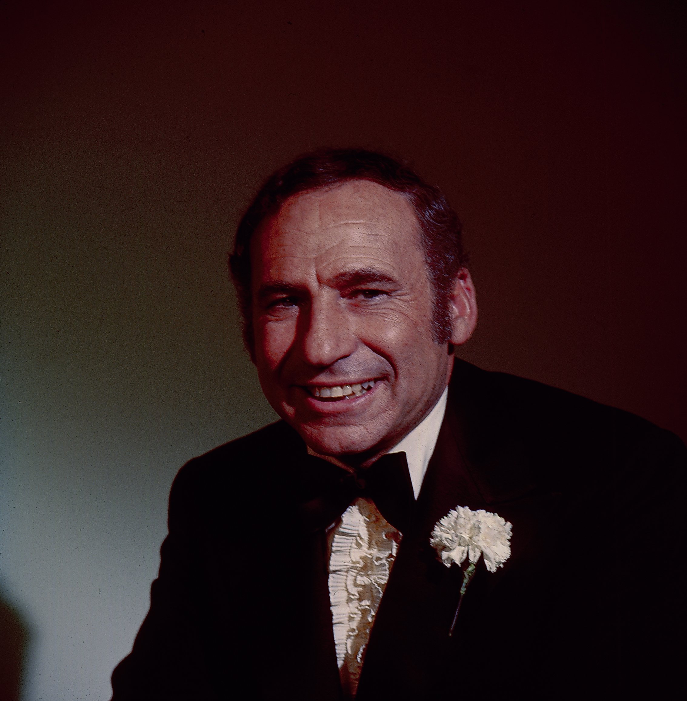 Mel Brooks photographed during a scene from the movie "Silent Movie" on January 1, 1976 ┃Source: Getty Images